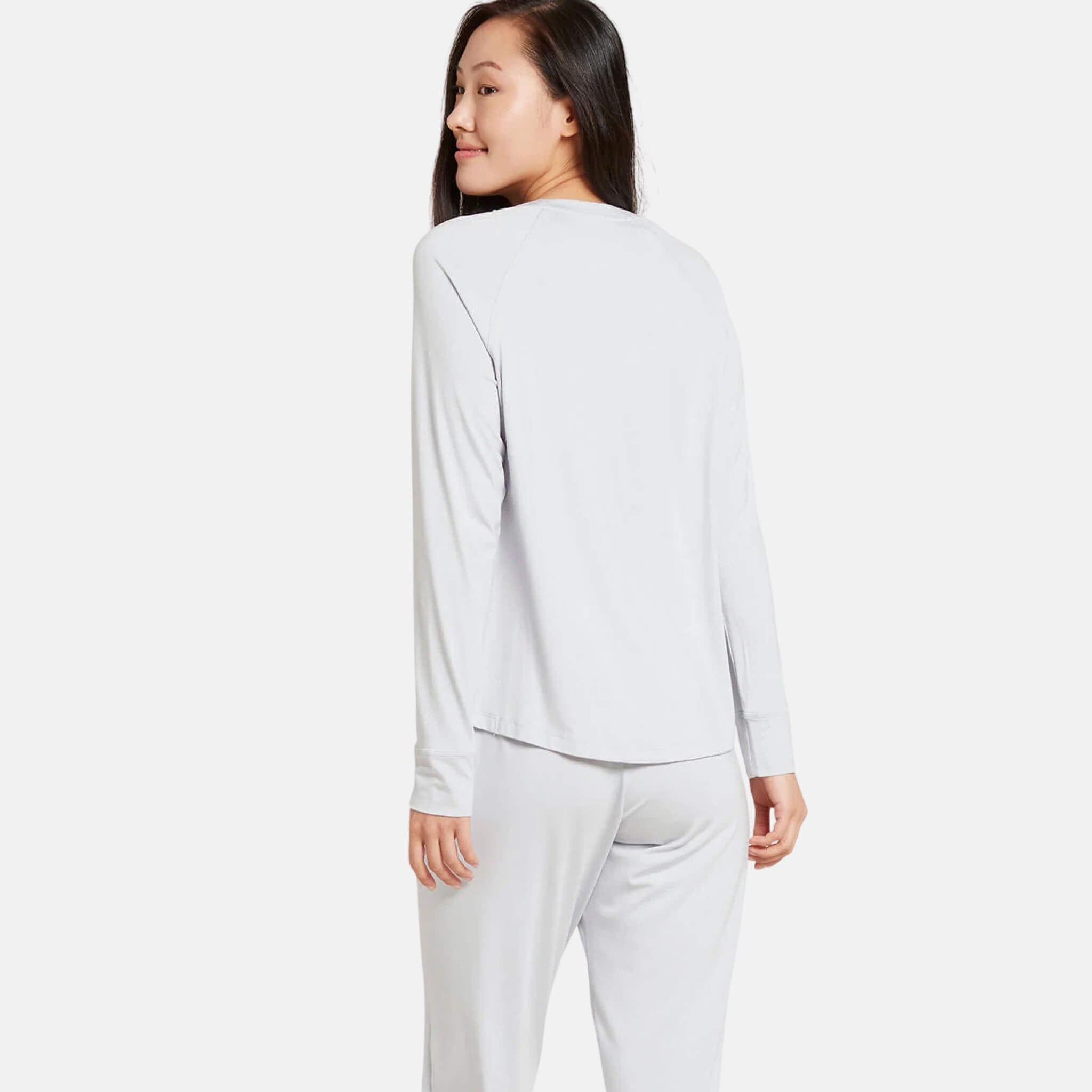 Boody Goodnight Raglan Sleep Top Dove