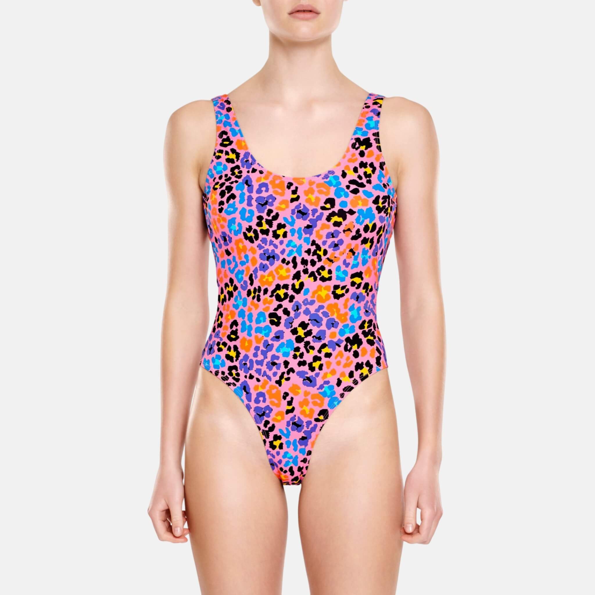 Happy Socks Leopard Pink Swimsuit