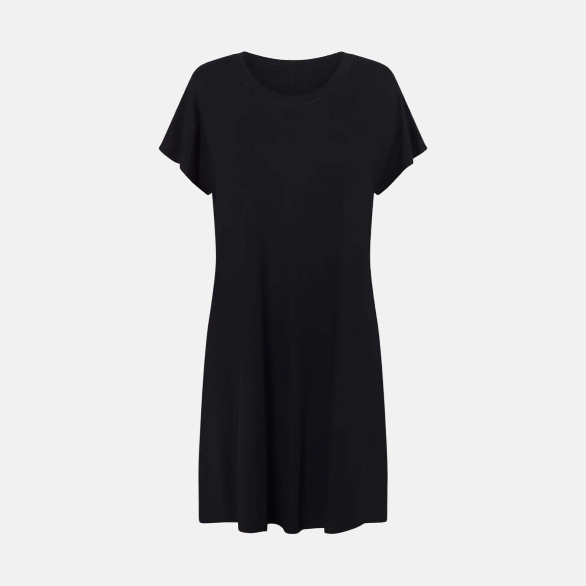 Boody Goodnight Nightdress Black