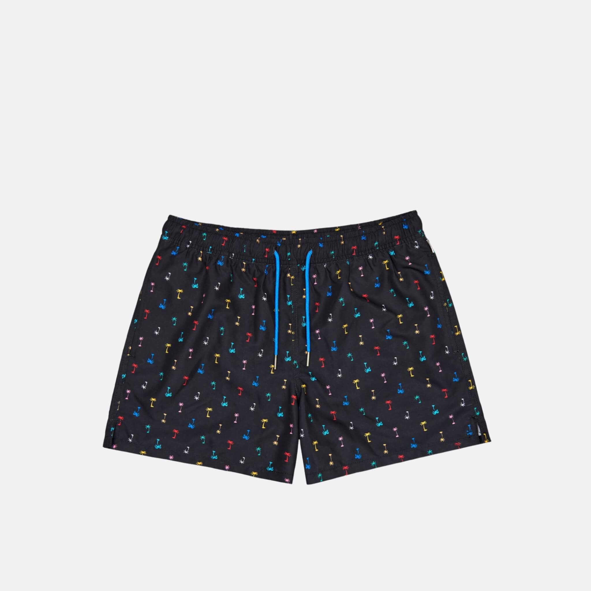 Happy Socks Palm Beach Black Swim Shorts