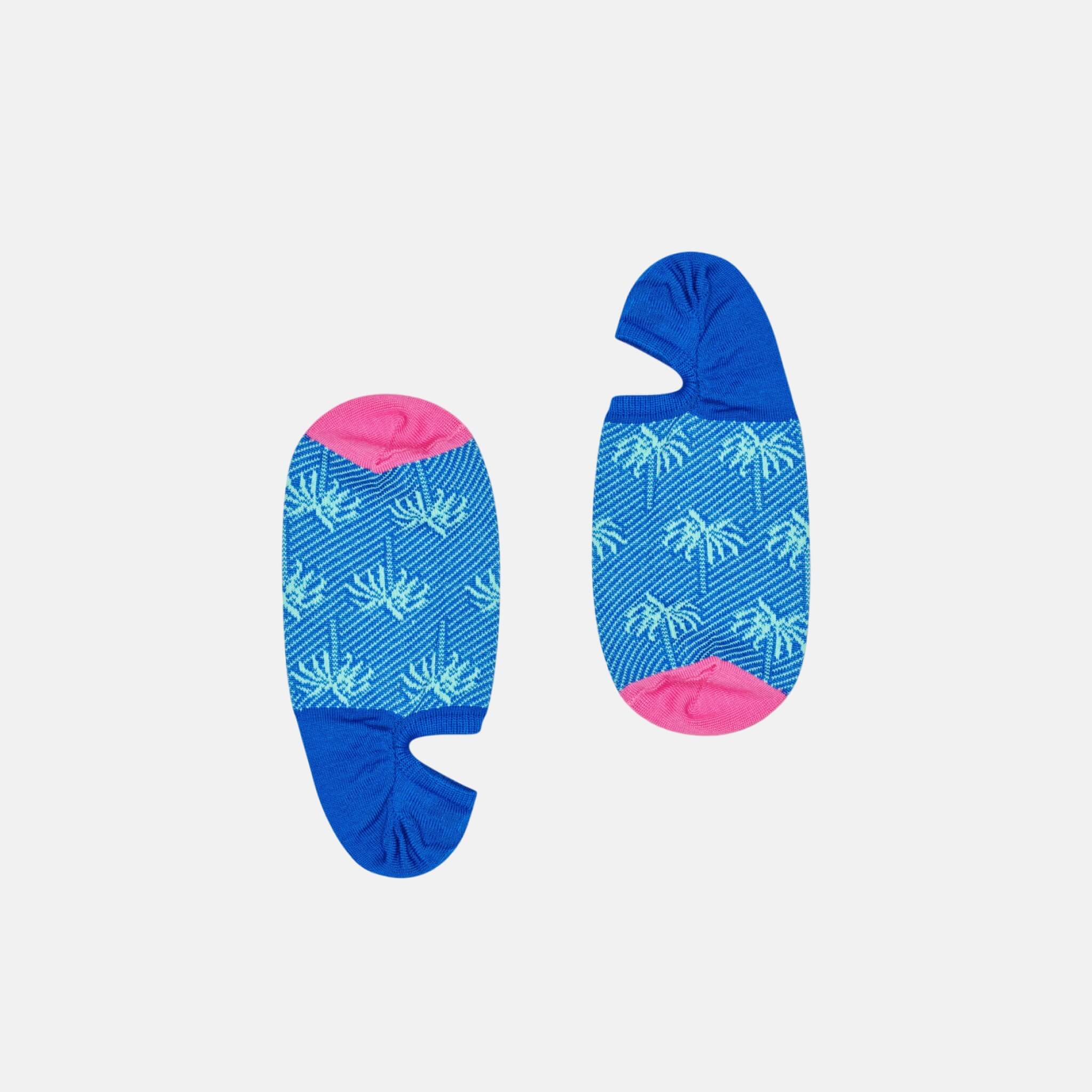 Happy Socks Palm Blue Sock