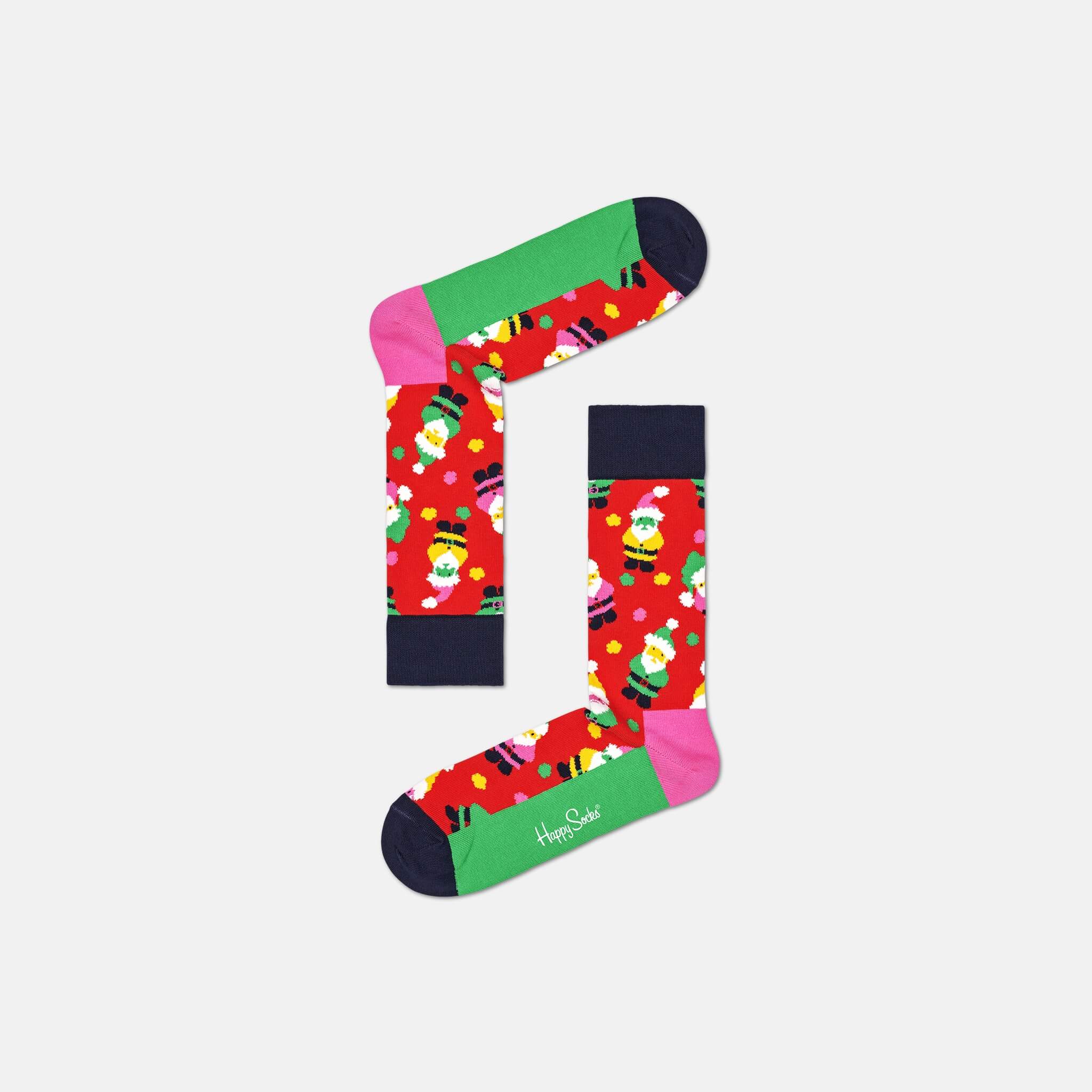 Happy Socks Santa Red Sock