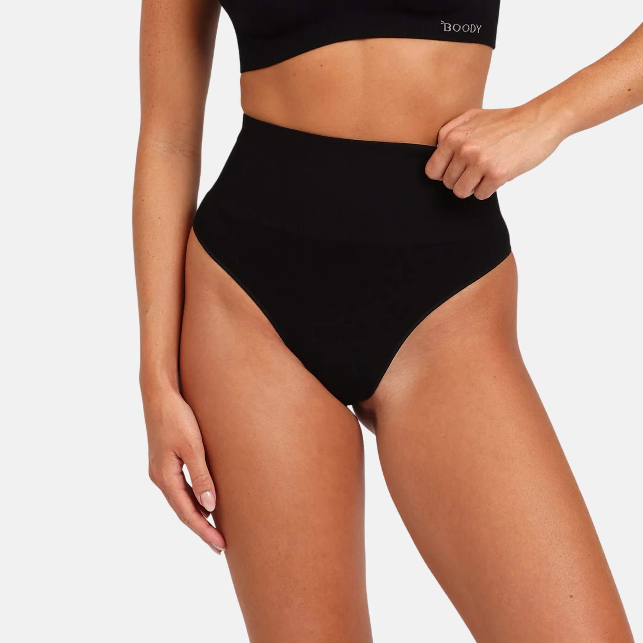 Boody Shaper High Waist G-String Black