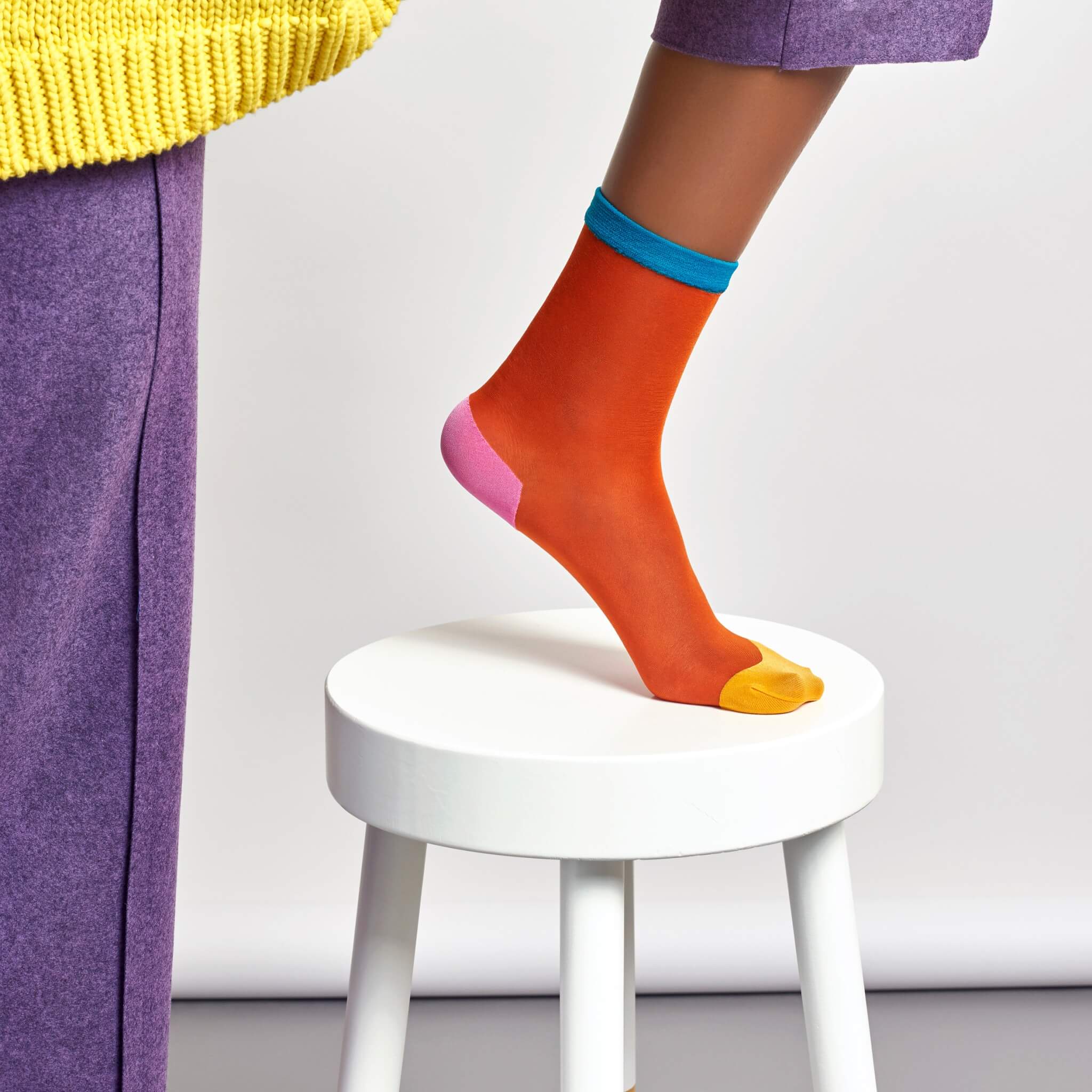 Hysteria by Happy Socks Frankie Orange