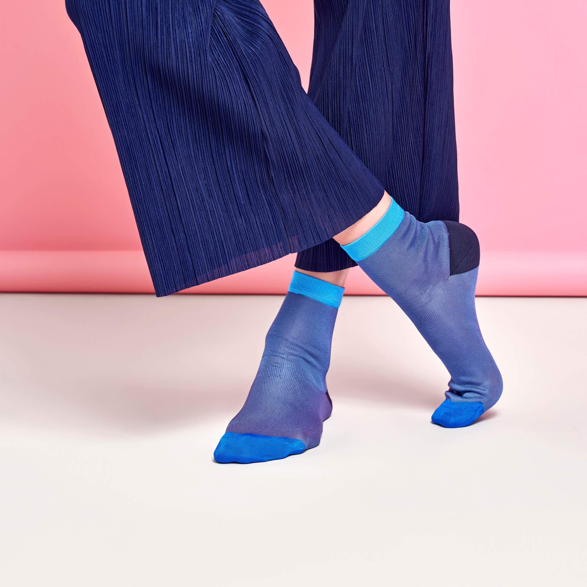 Hysteria by Happy Socks Grace Blue
