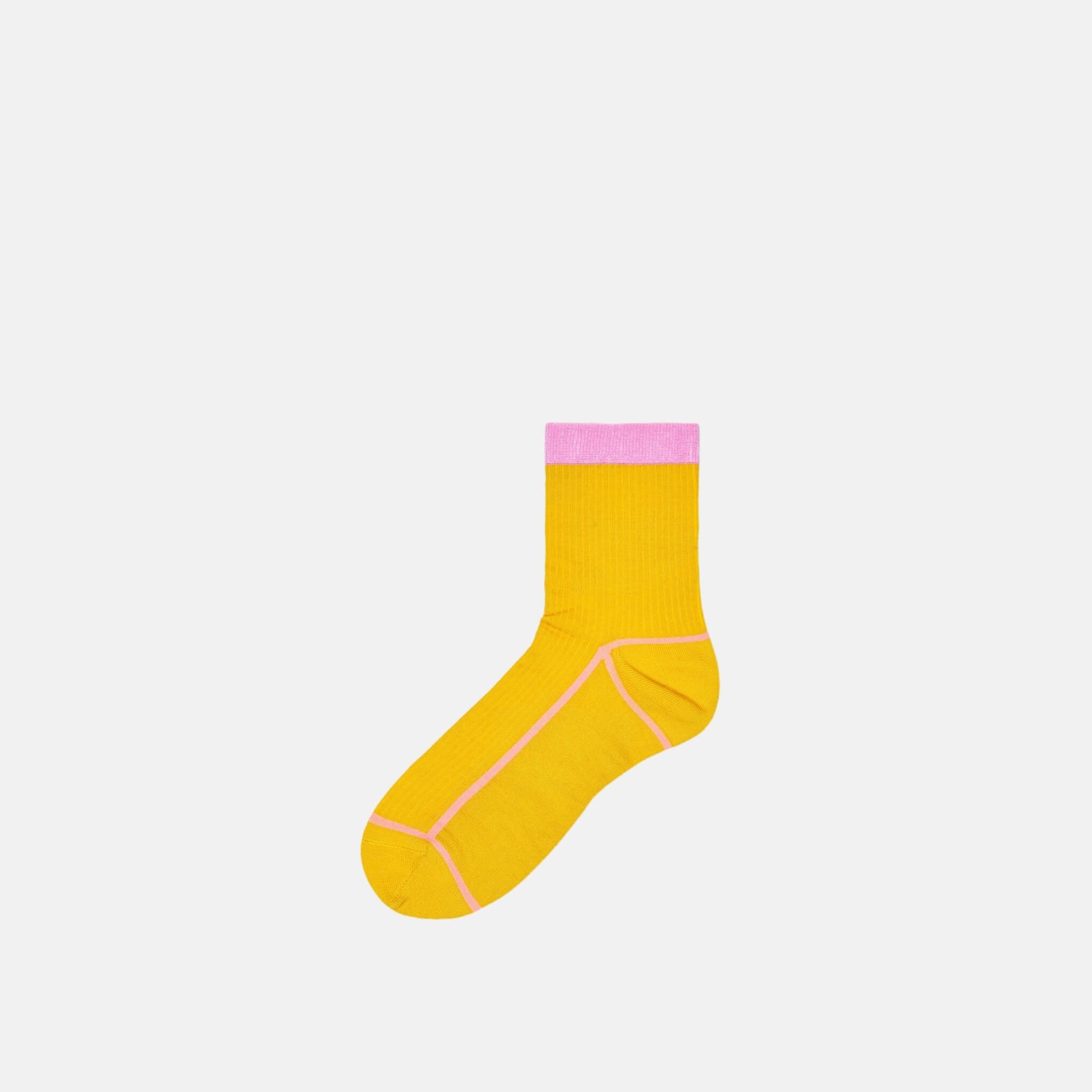 Hysteria by Happy Socks Lily Yellow