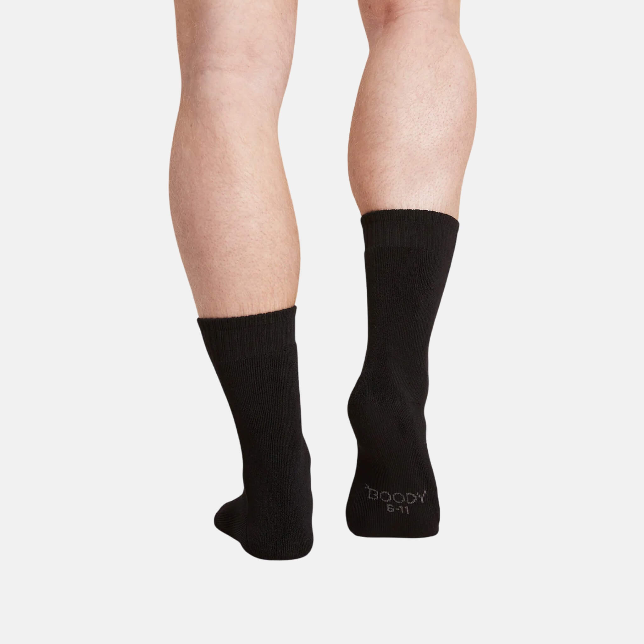 Boody Work/Boot Socks Black