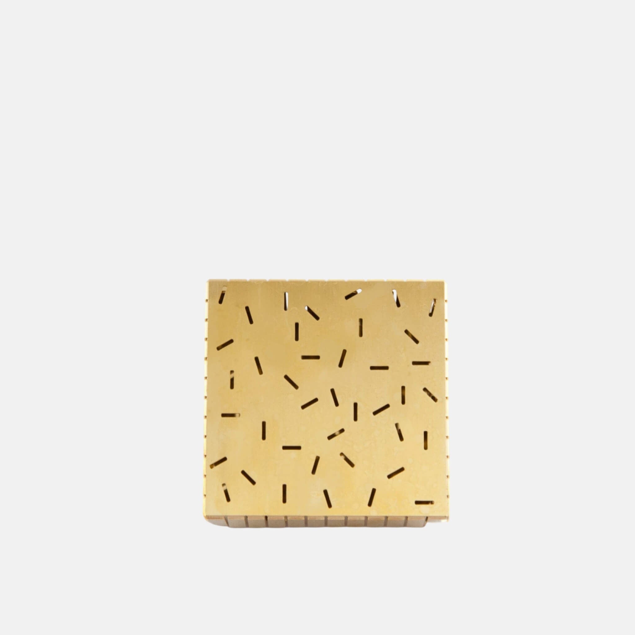 Fundamental Berlin Stop Pill Box Brass
