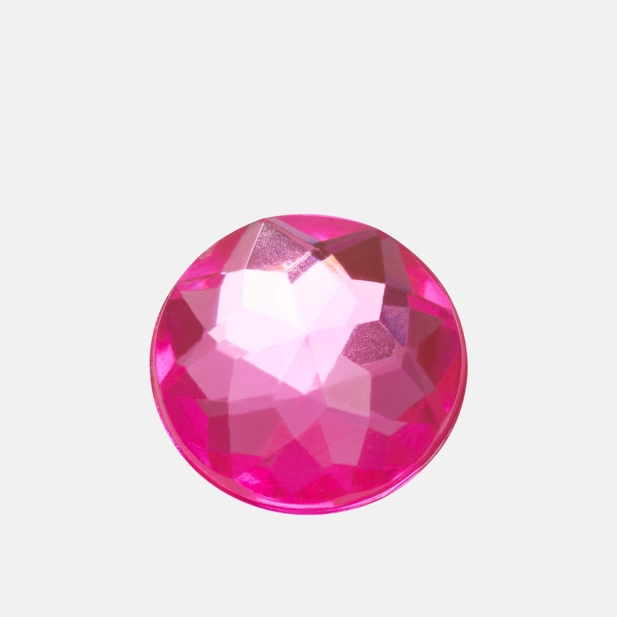 Jibbitz Charms Sparkly Pink Circle