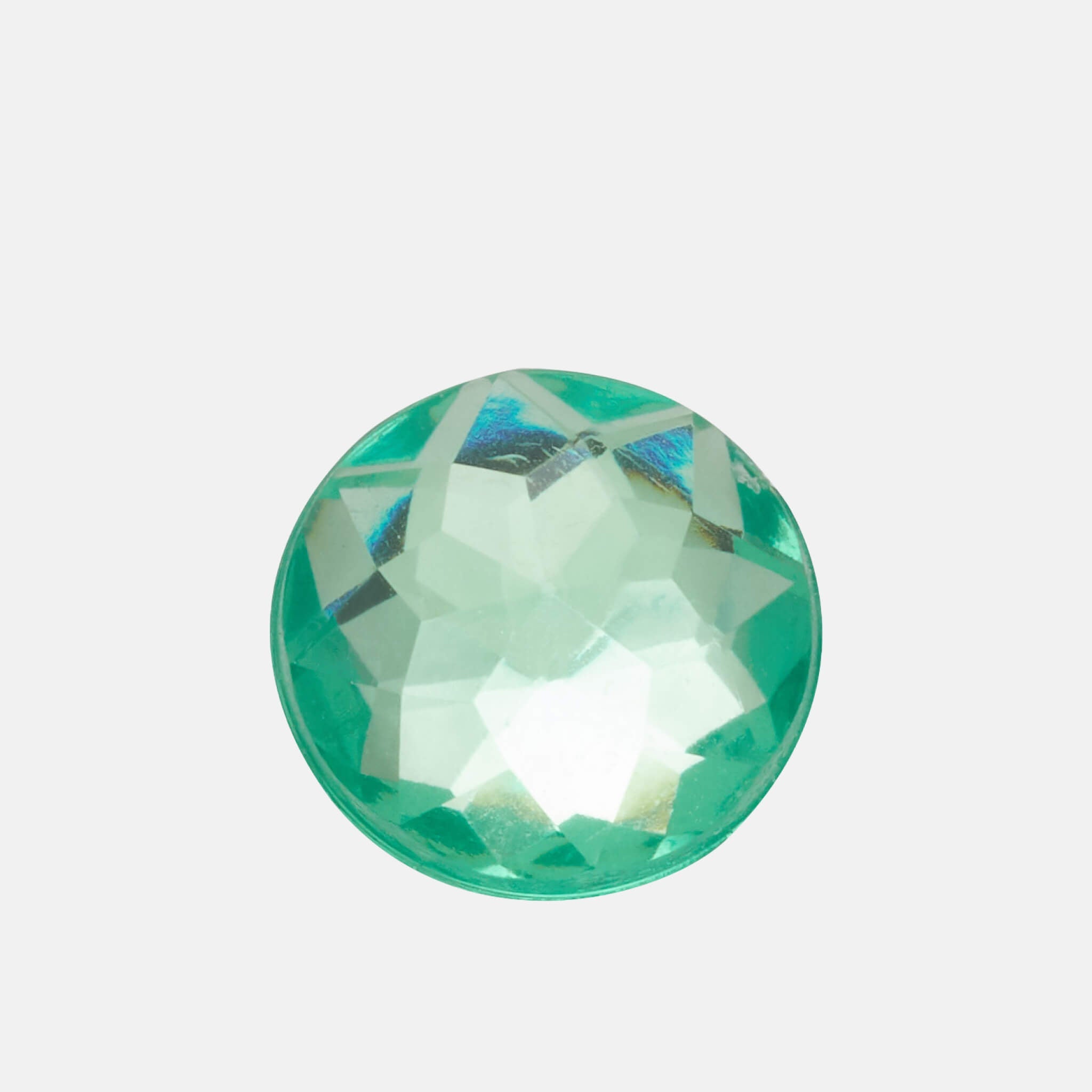 Jibbitz Charms Sparkly Green Circle