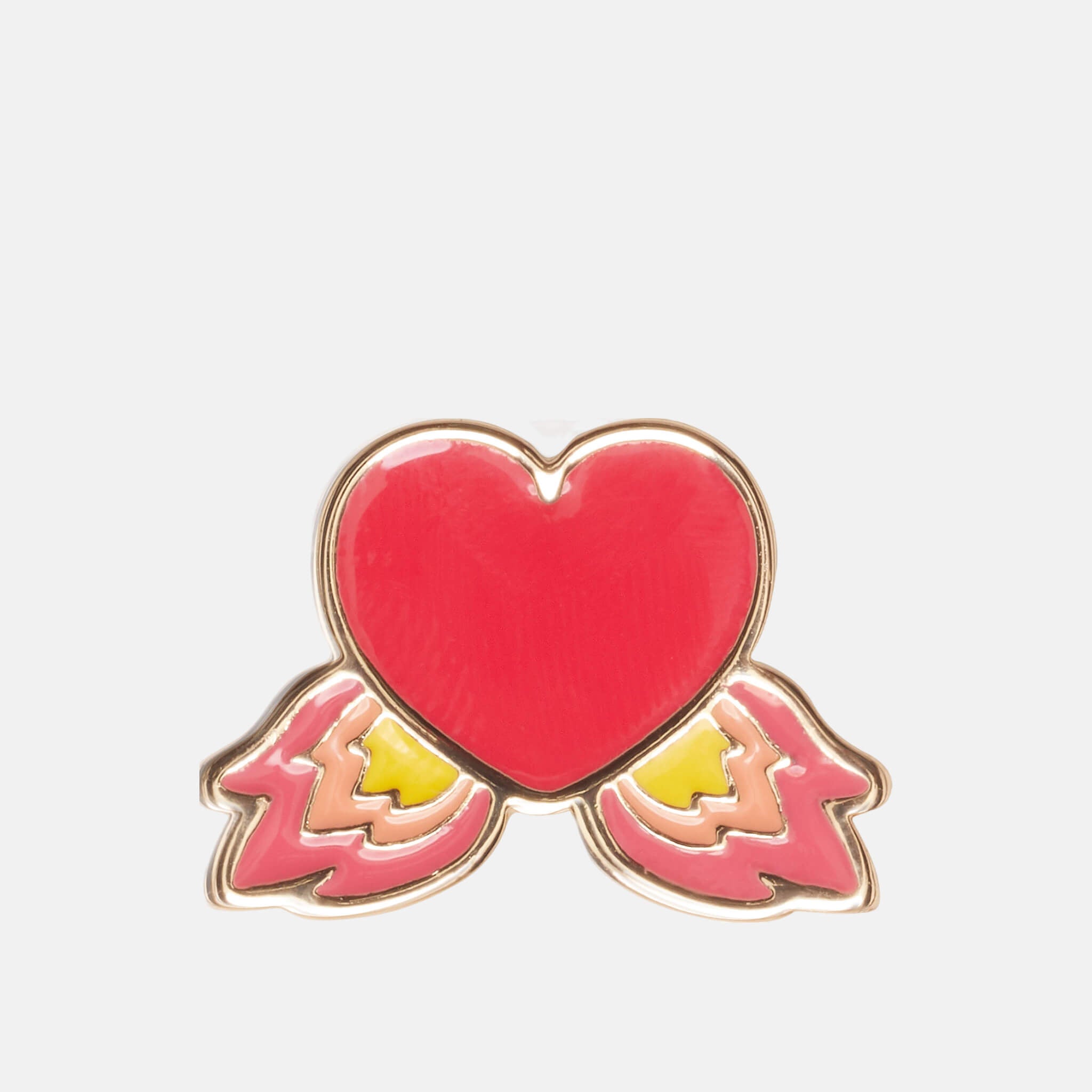 Jibbitz Charms Elevated Flame Heart