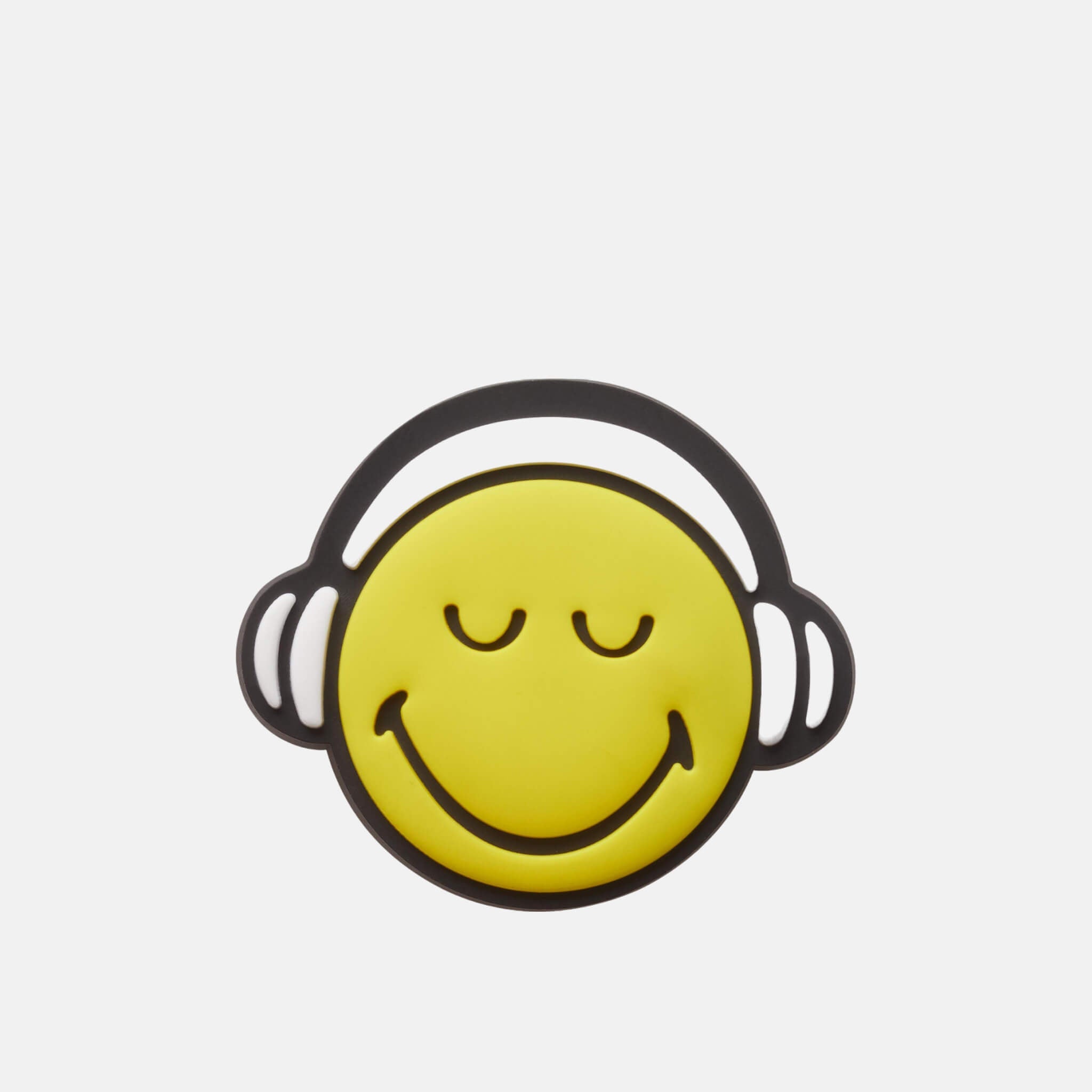 Jibbitz Charms Smiley Brand Headphones