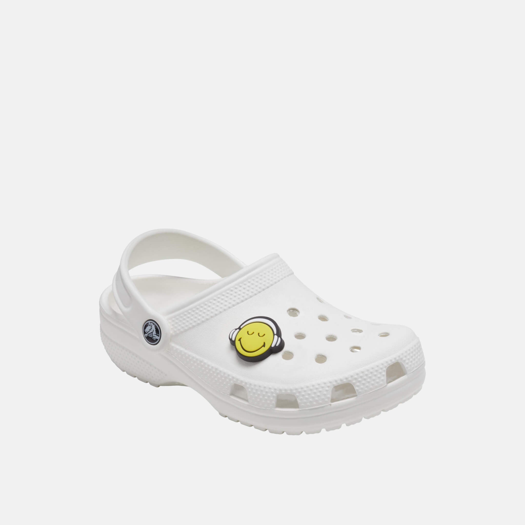 Jibbitz Charms Smiley Brand Headphones