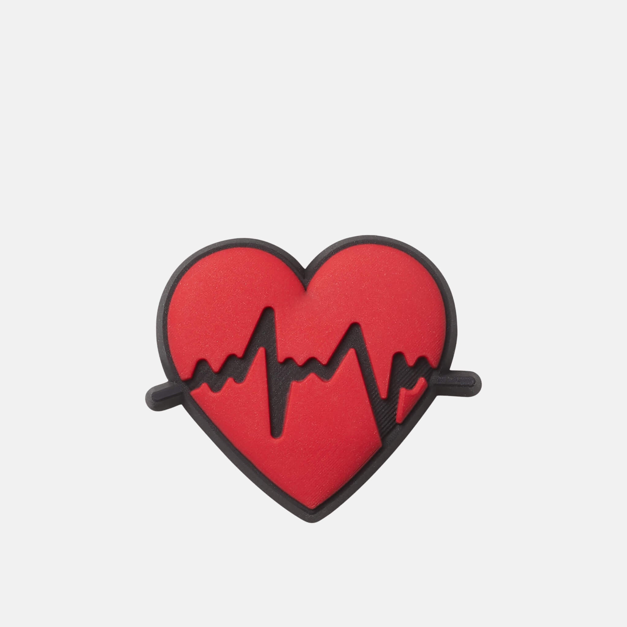 Jibbitz Charms Heart with Heartbeat