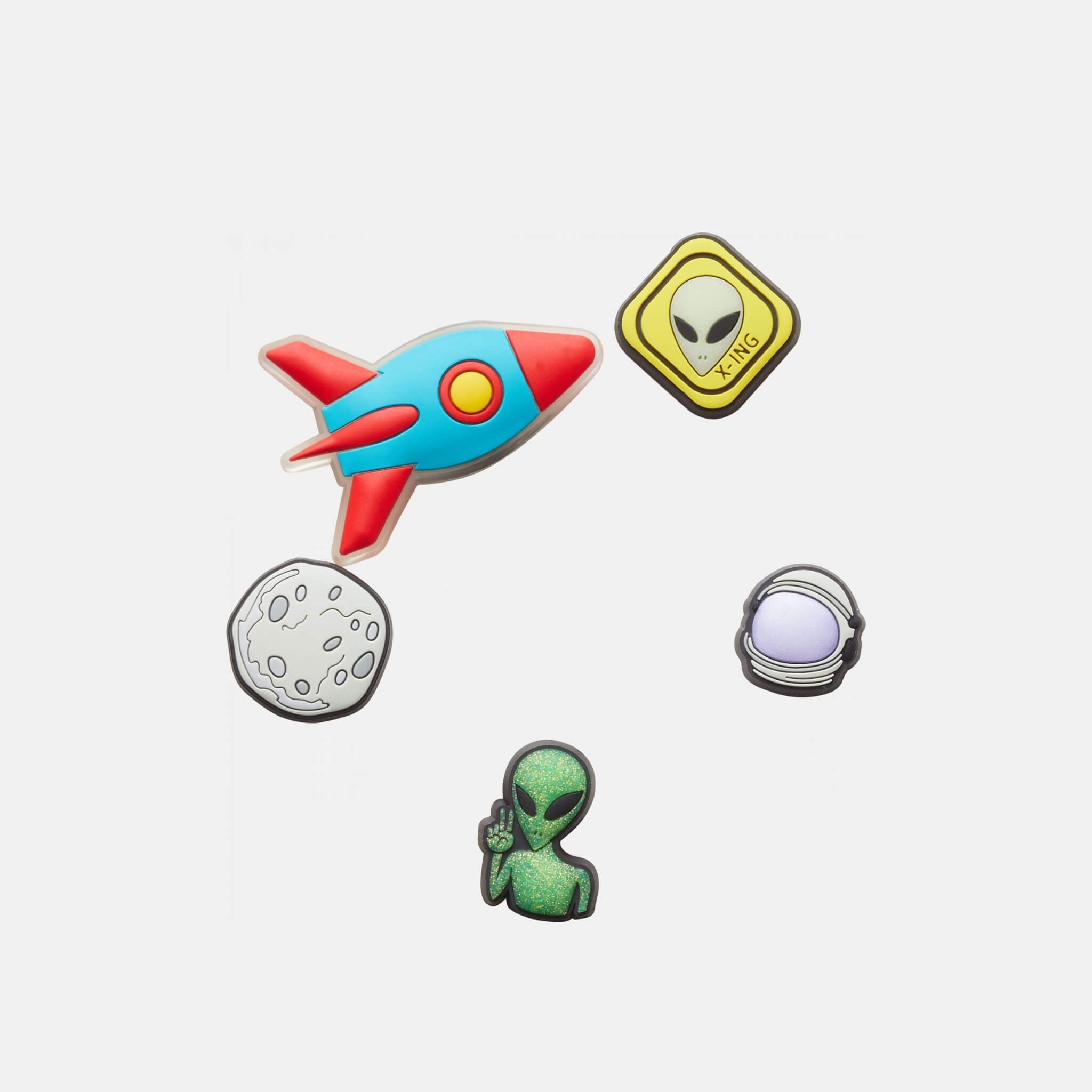 Jibbitz Charms Outer Space 5-Pack