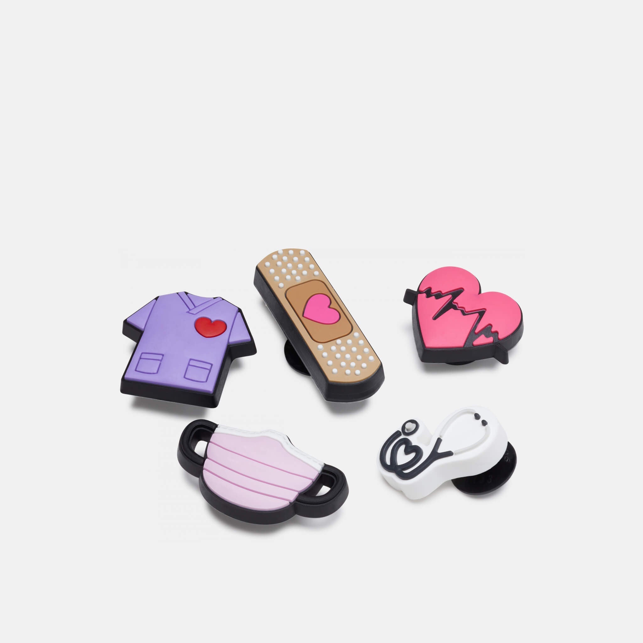 Jibbitz Charms Health Heart 5-Pack