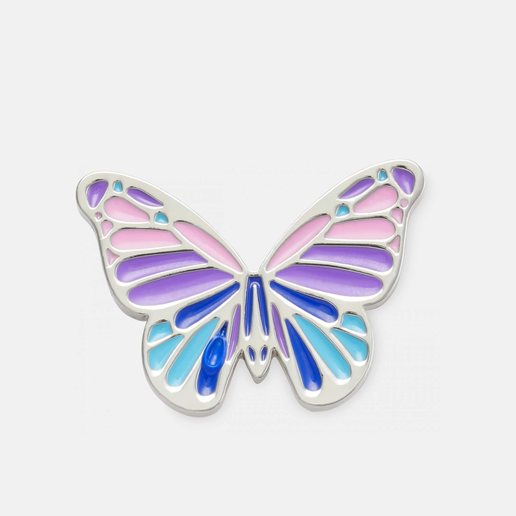 Jibbitz Charms Multi Purple Butterfly