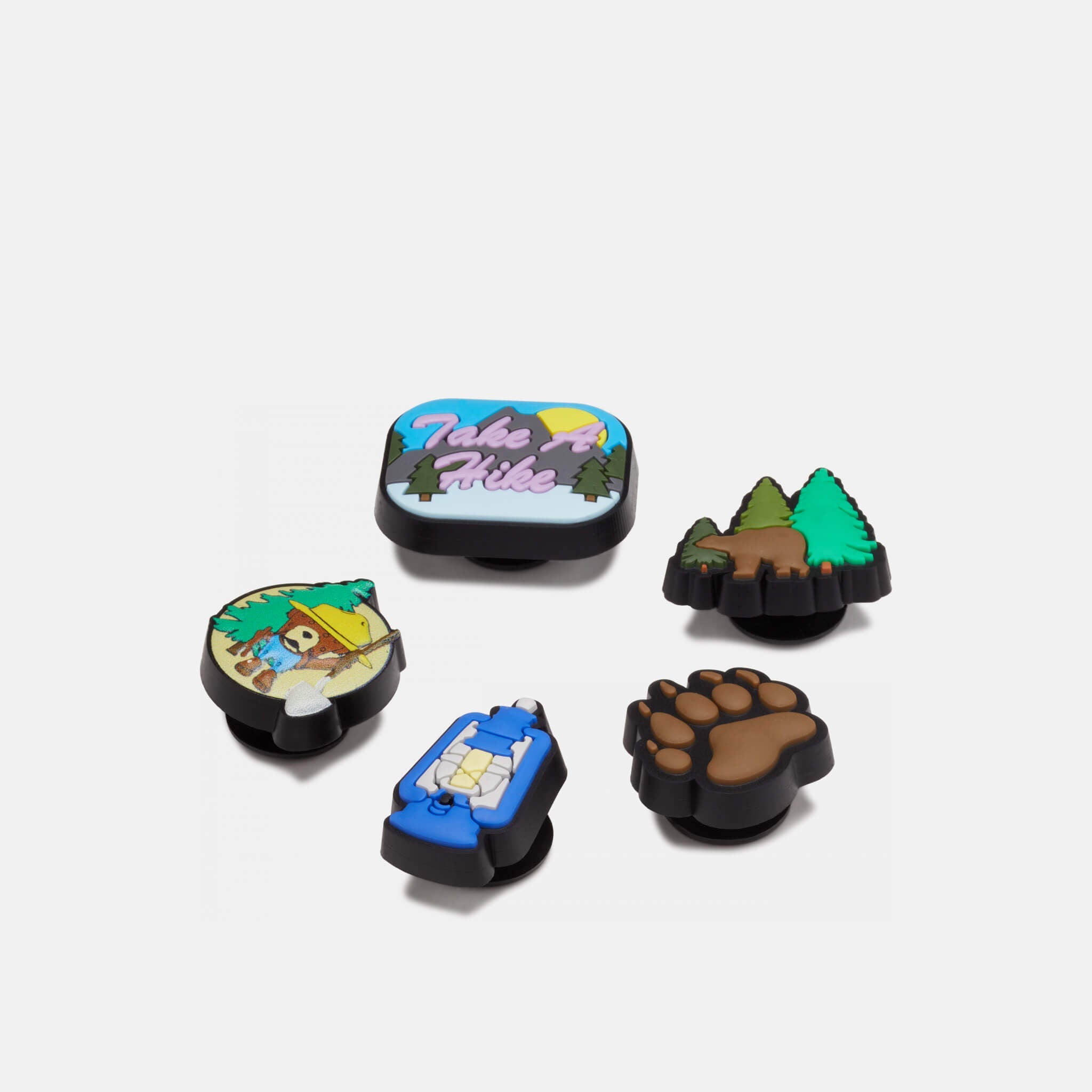 Jibbitz Charms Take A Hike 5-Pack