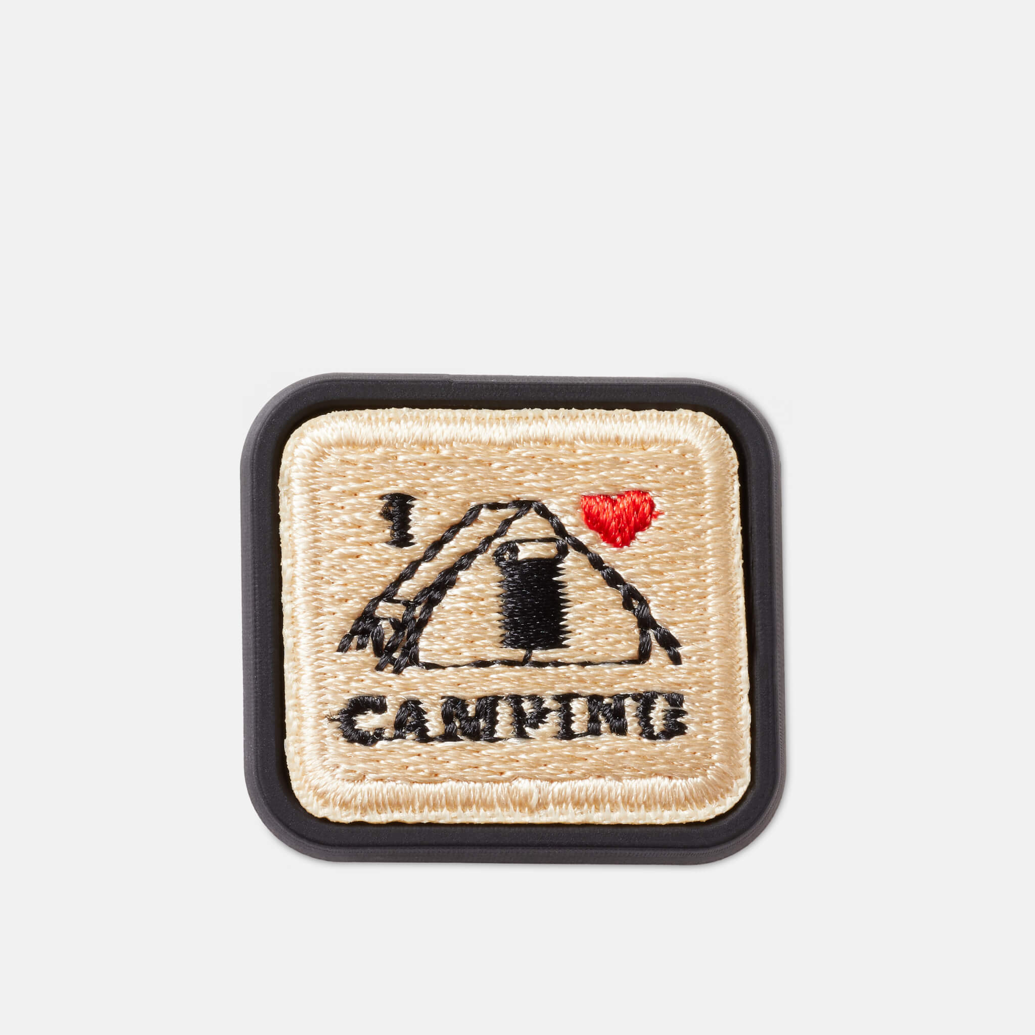 Jibbitz Charms I Love Camping Patch