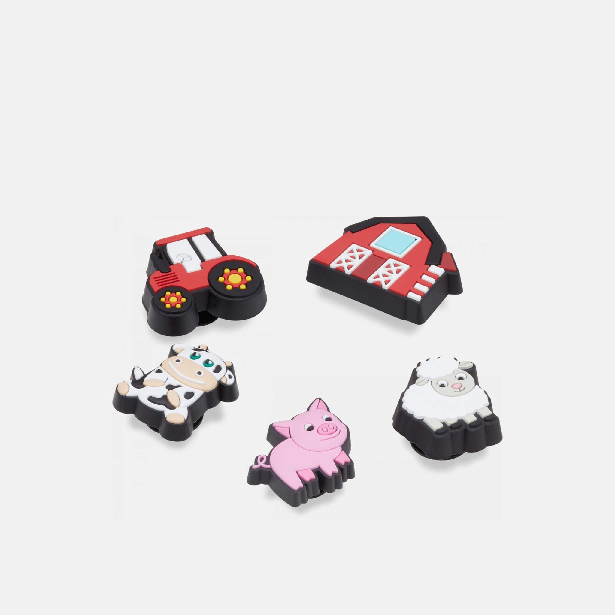 Jibbitz Charms Cutesey Farm Animal 5-Pack