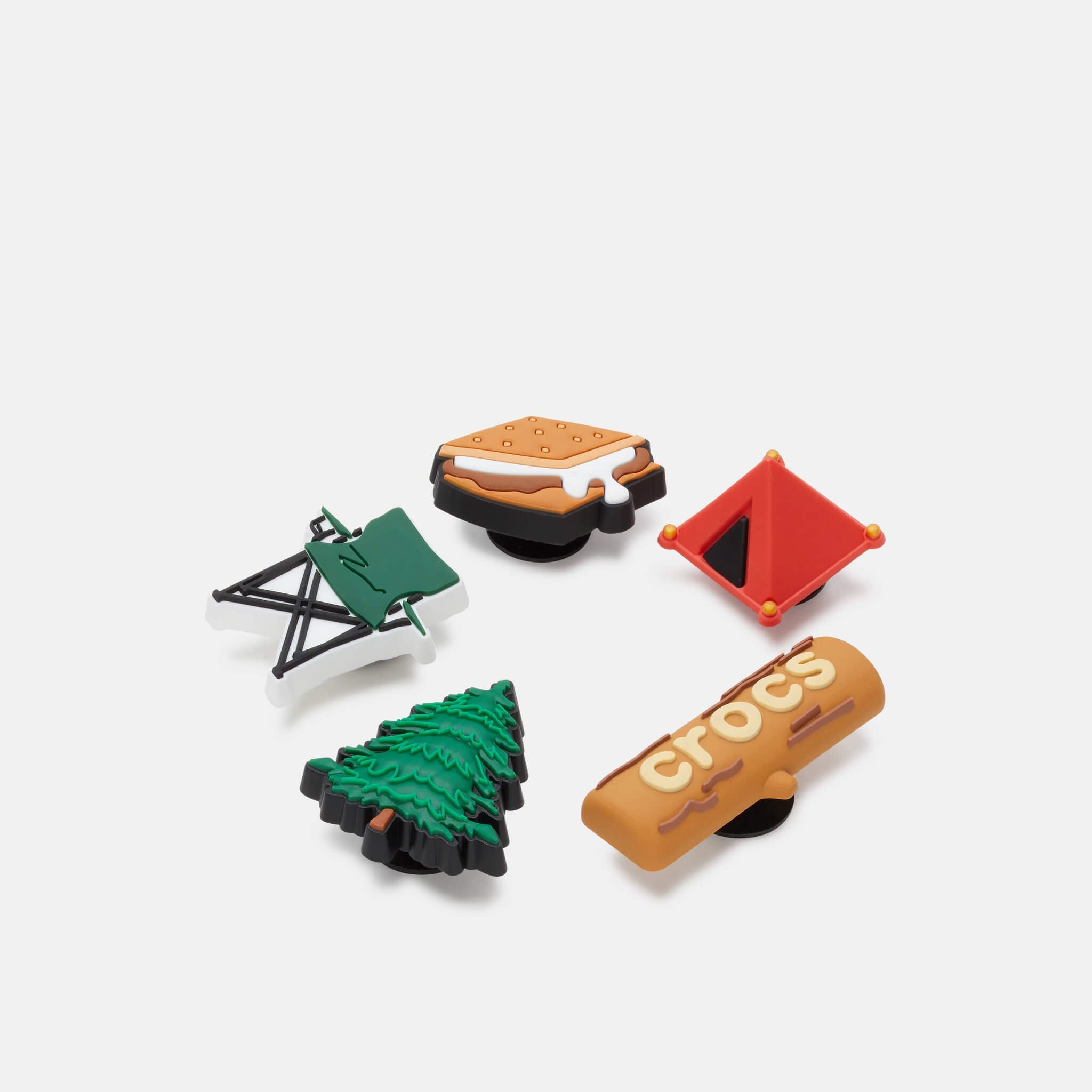 Jibbitz Charms Gone Camping 5-Pack