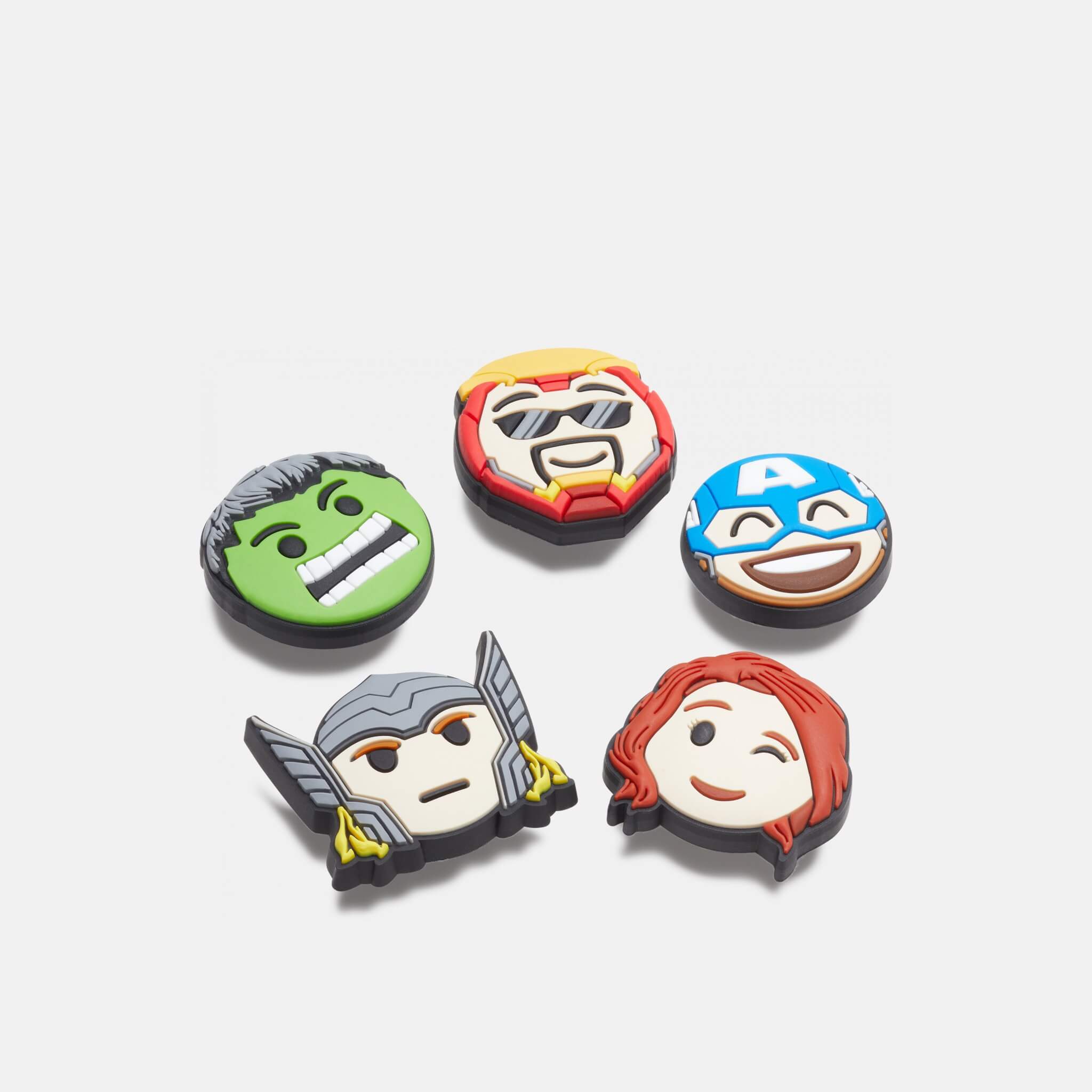 Jibbitz Charms Avengers Emojis 5-Pack