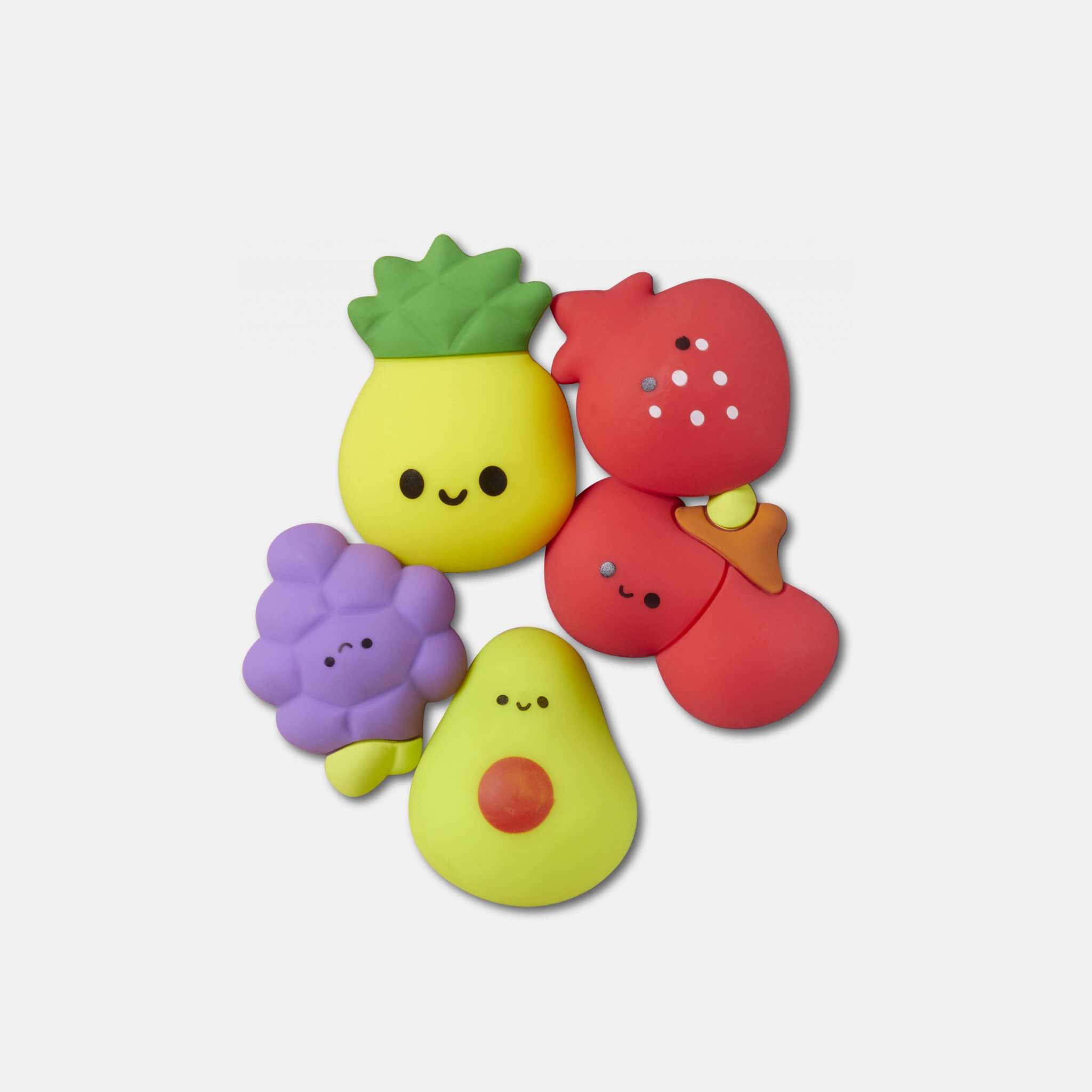 Jibbitz Charms Squish Fruits 5-Pack