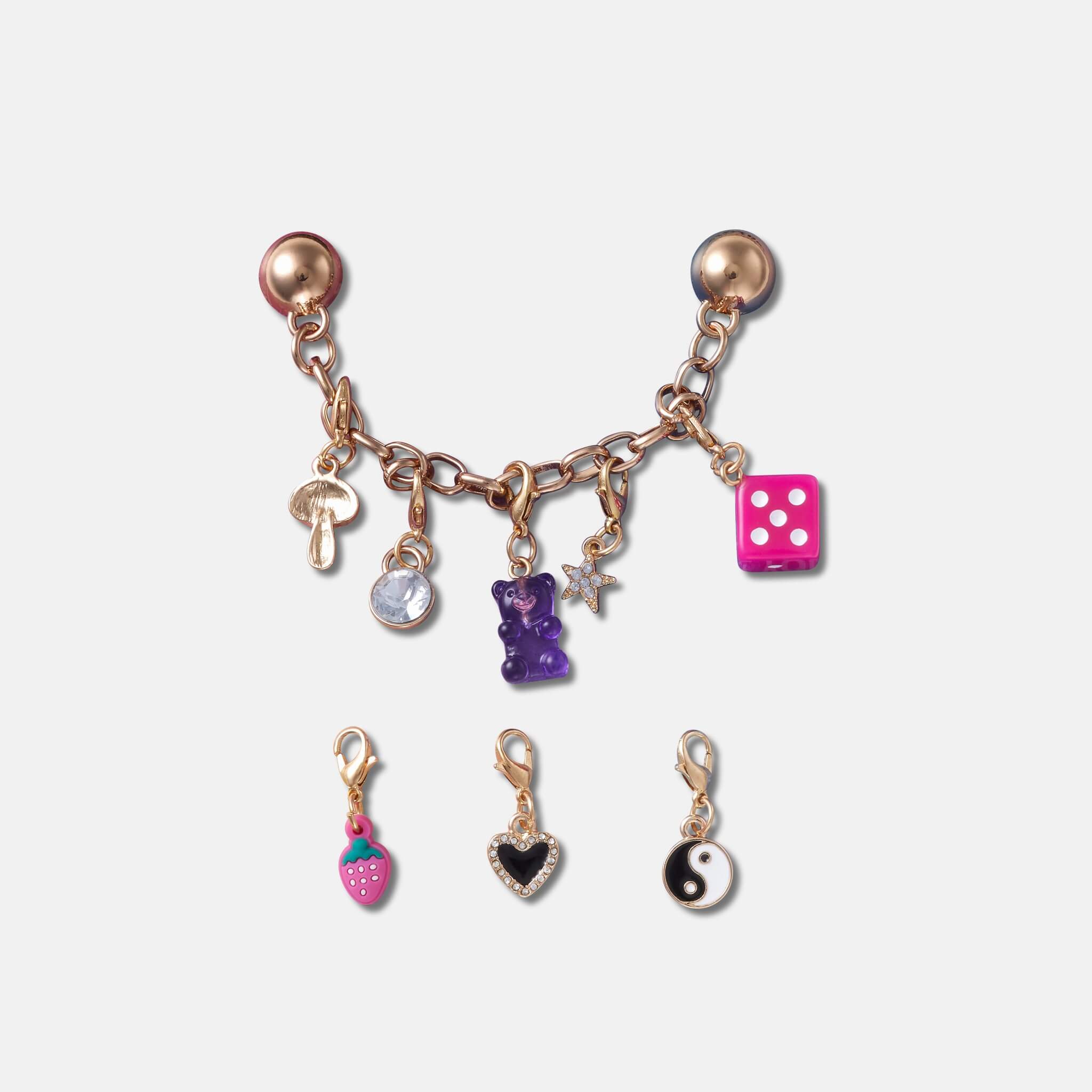 Jibbitz Charms Custom Charm Chain 5-Pack