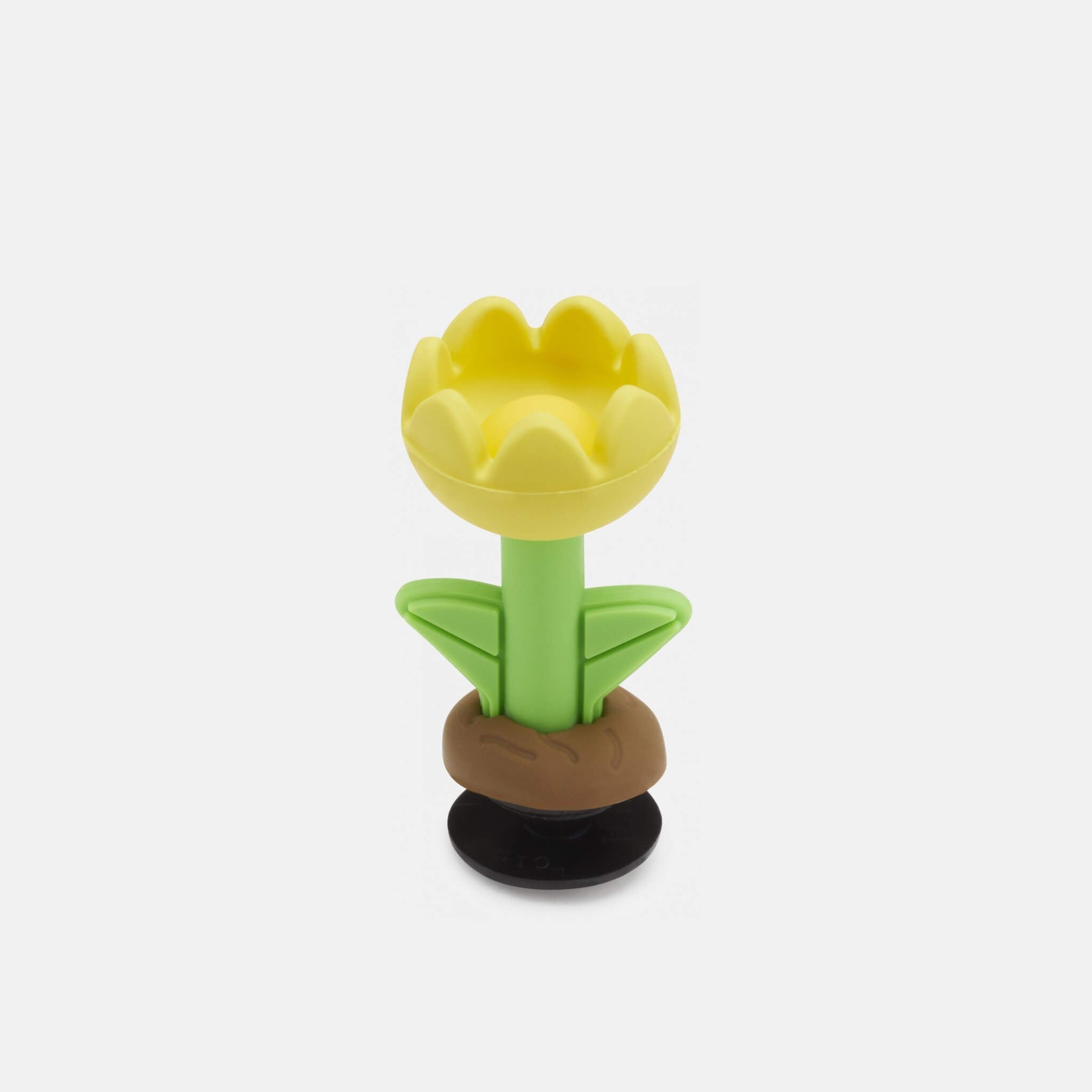 Jibbitz Charms Yellow 3D Flower