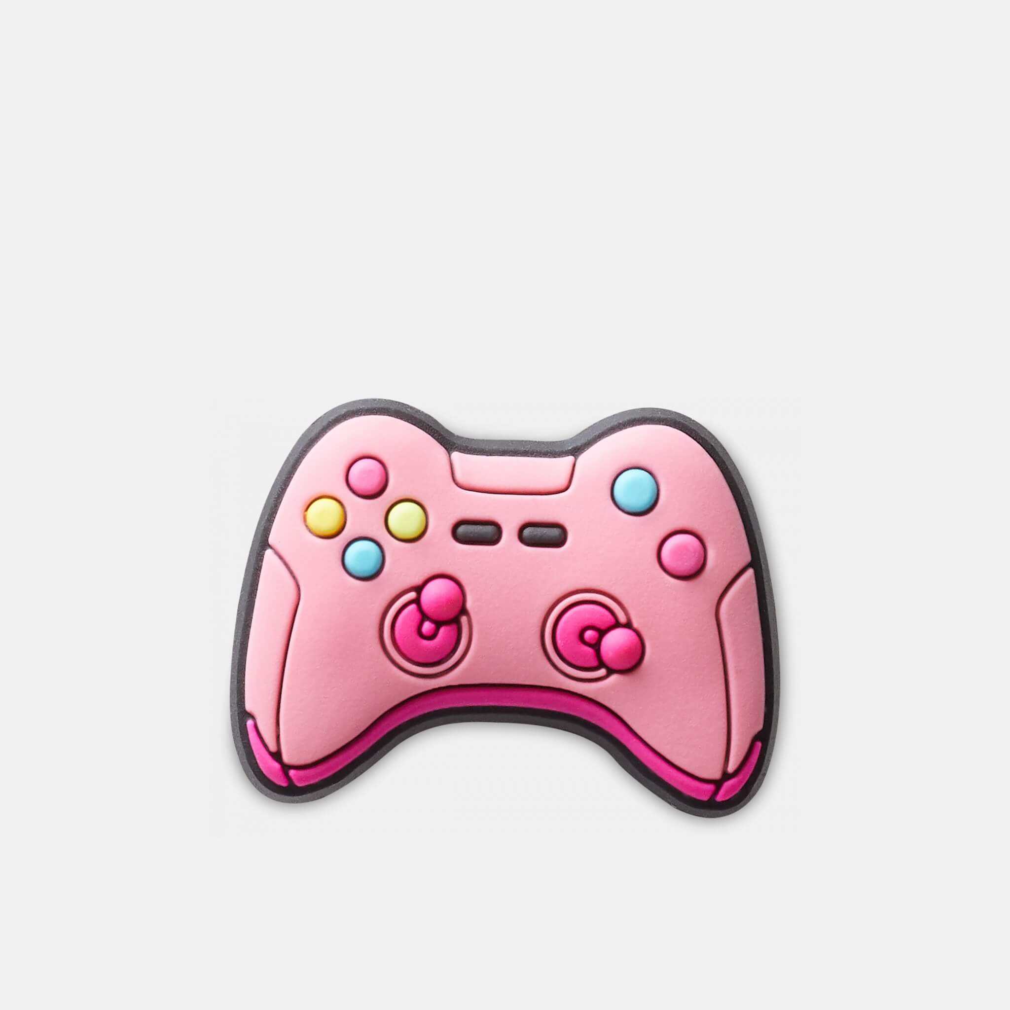 Jibbitz Charms Pink Gaming Controller