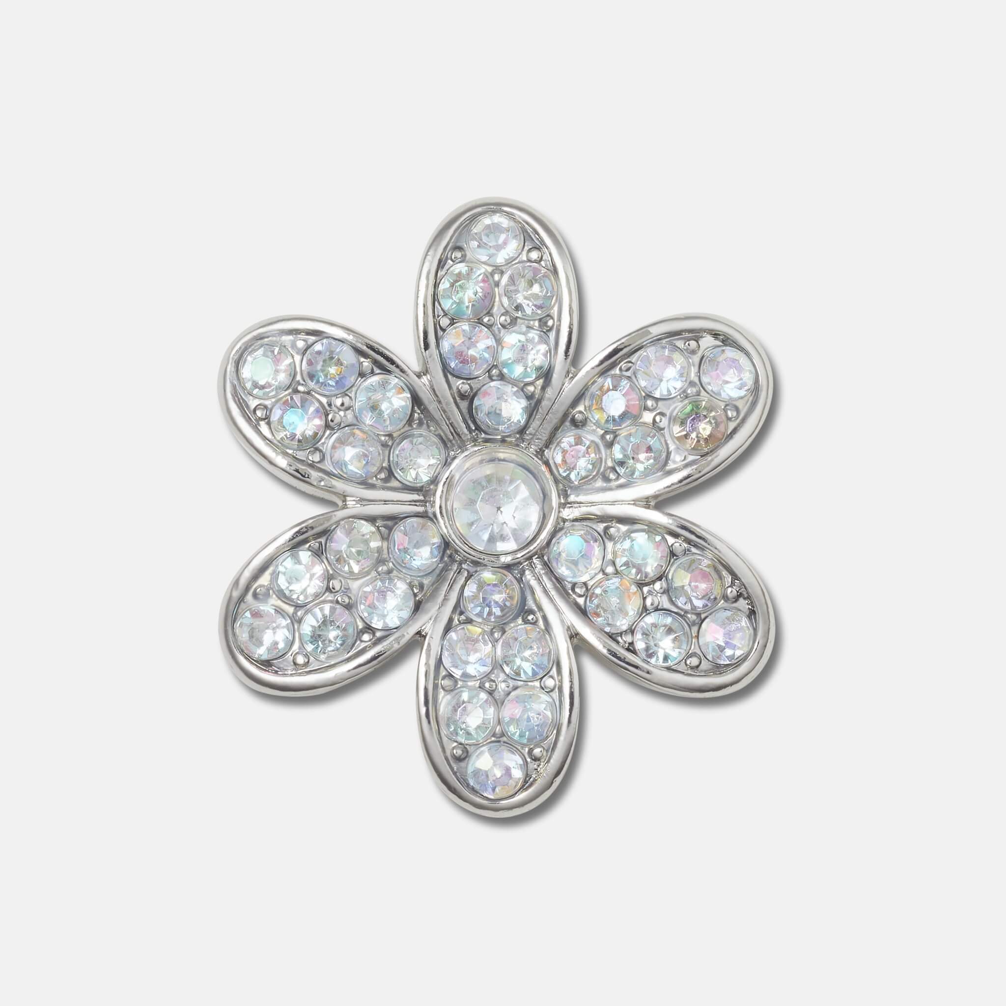 Jibbitz Charms Silver Mnchrm Daisy