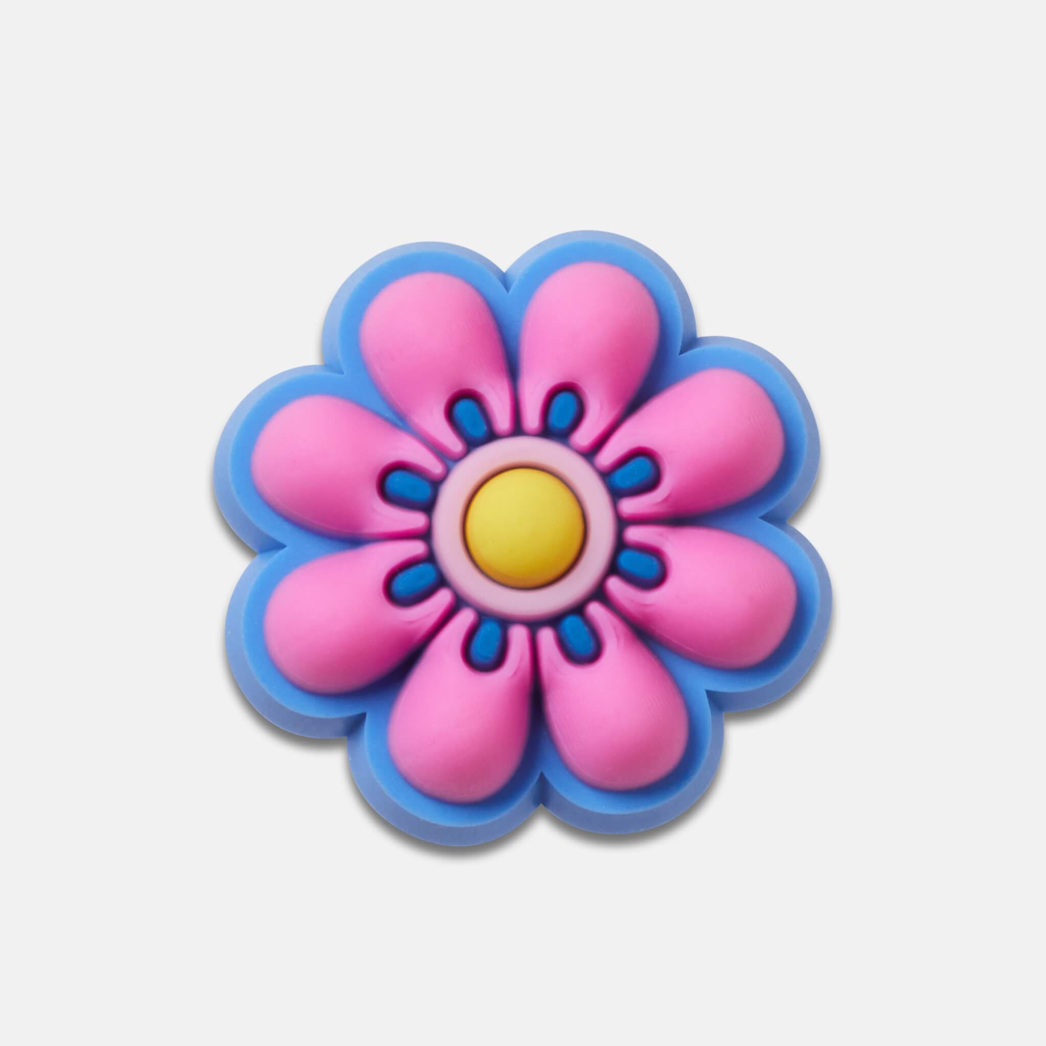 Jibbitz Charms Tiny Pink and Yellow Flower