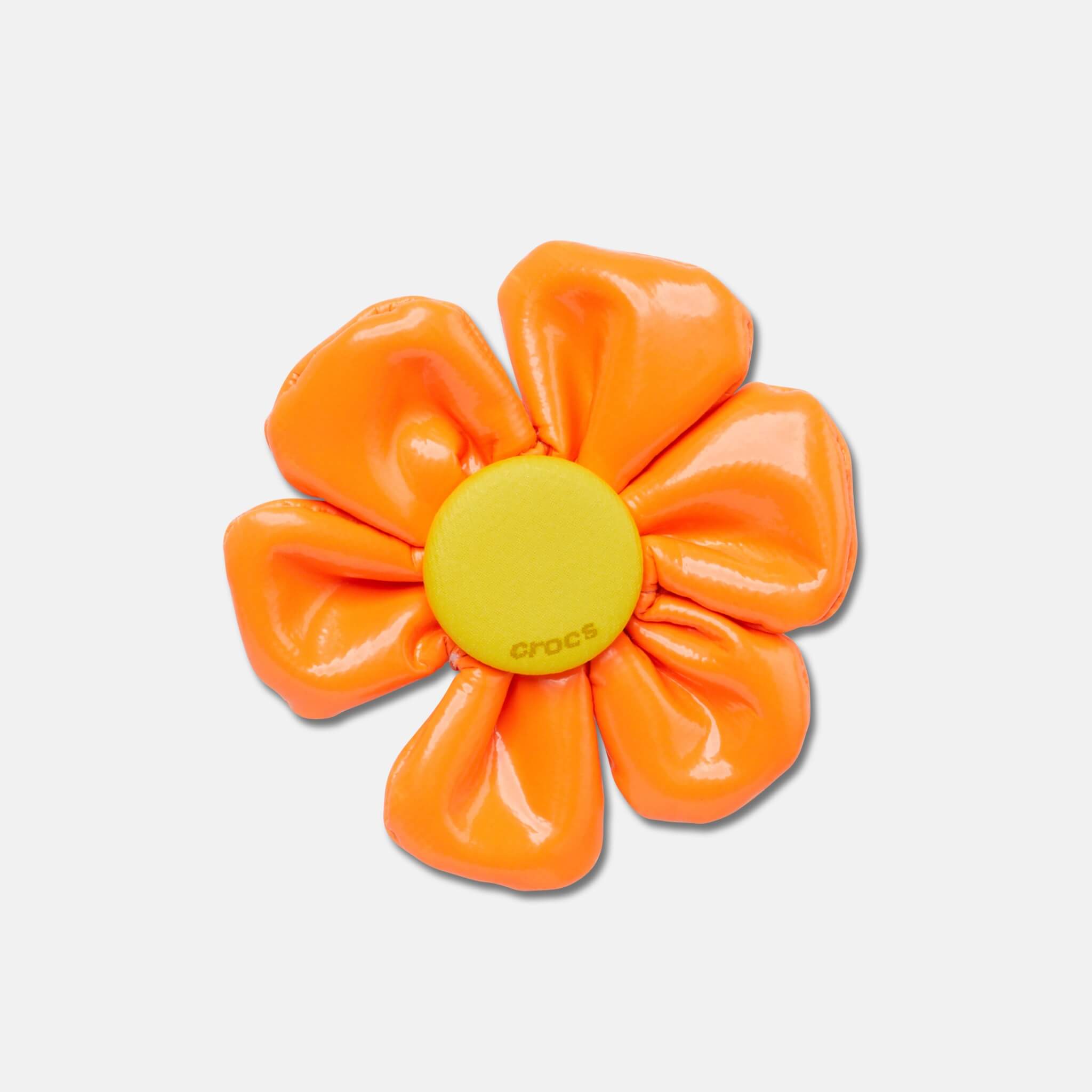 Jibbitz Charms Oversized Large Orange Flower