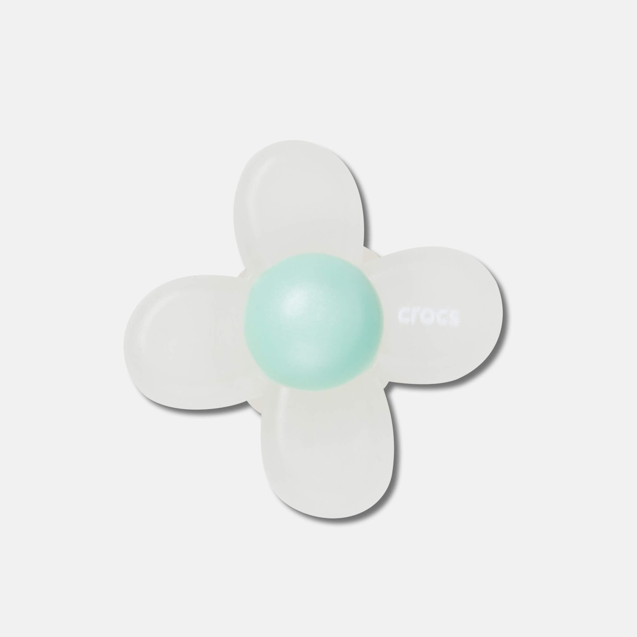 Jibbitz Charms Iridescent Flower with Blue