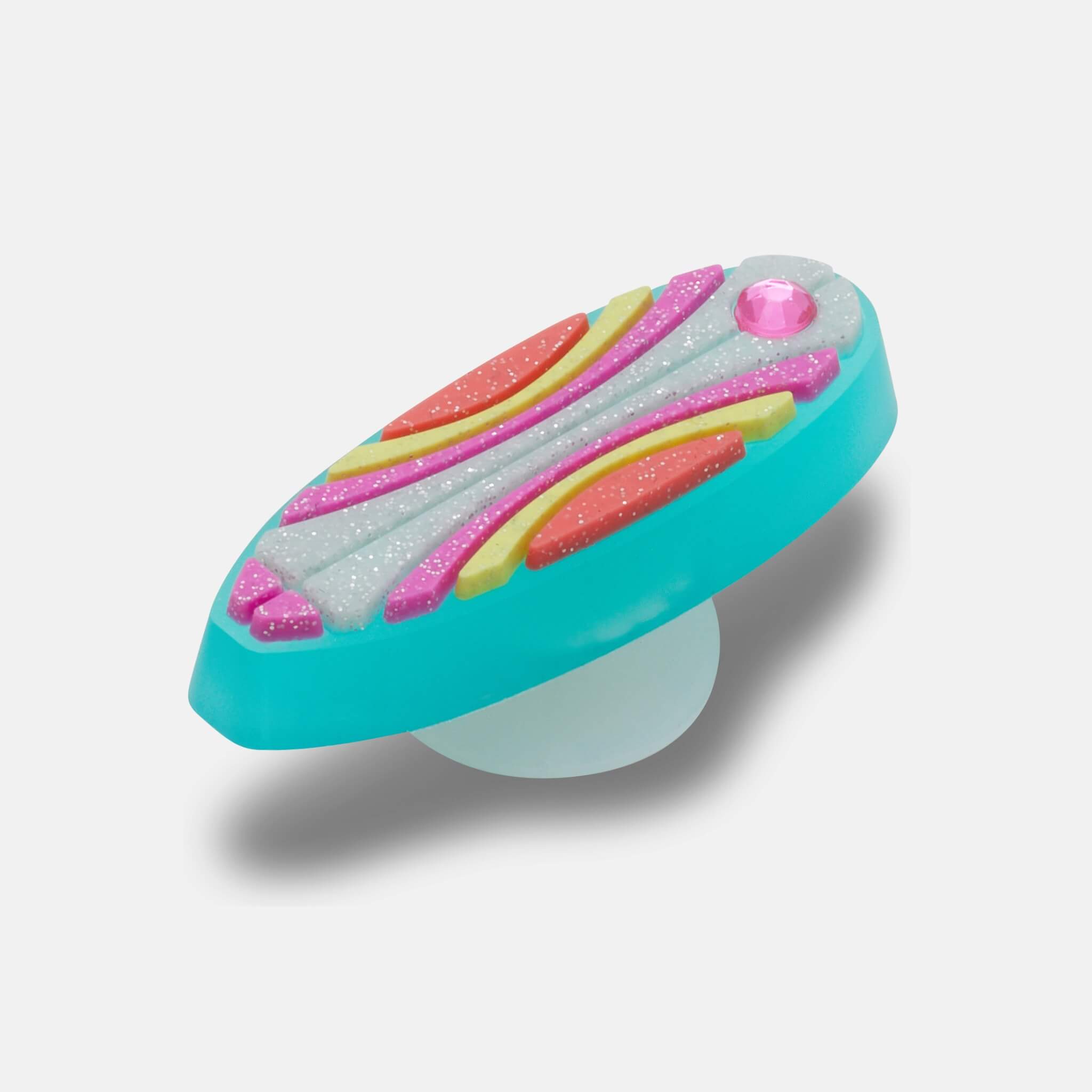 Jibbitz Charms Surfboard with Gem