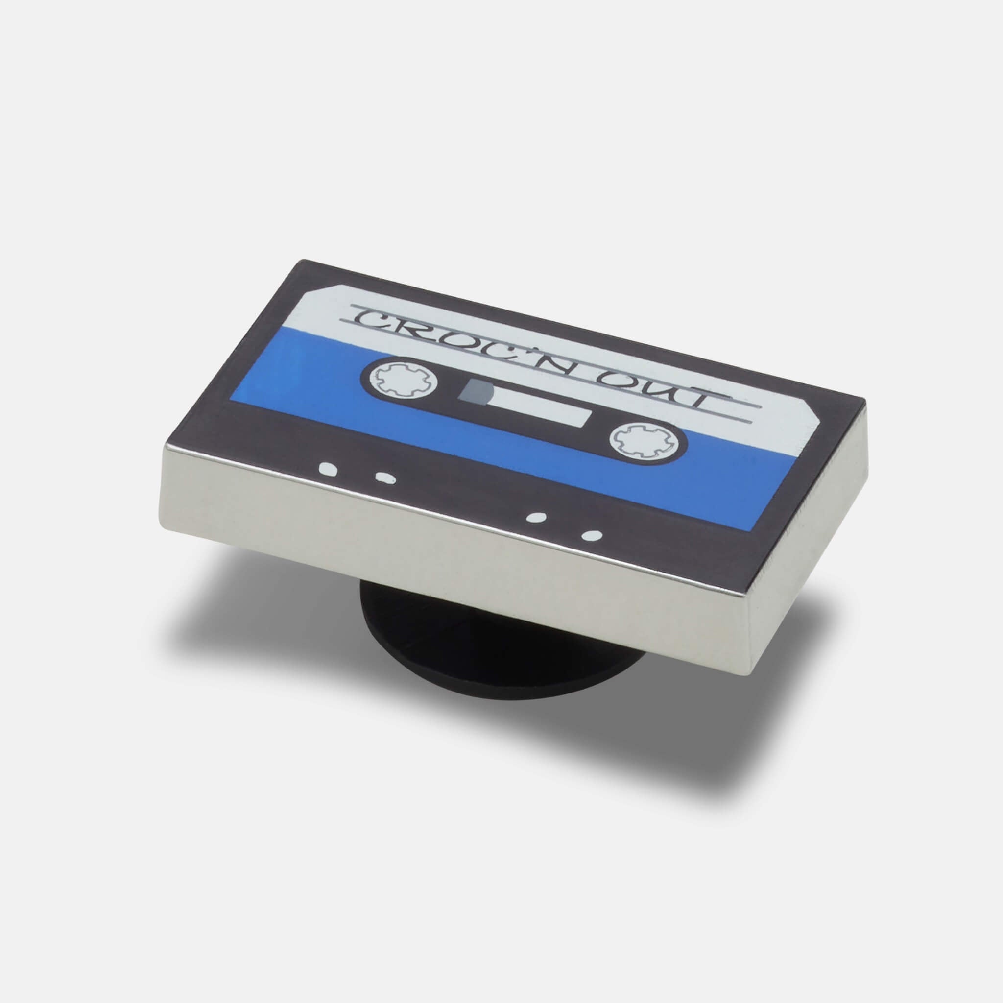 Jibbitz Charms Blue Cassette Tape