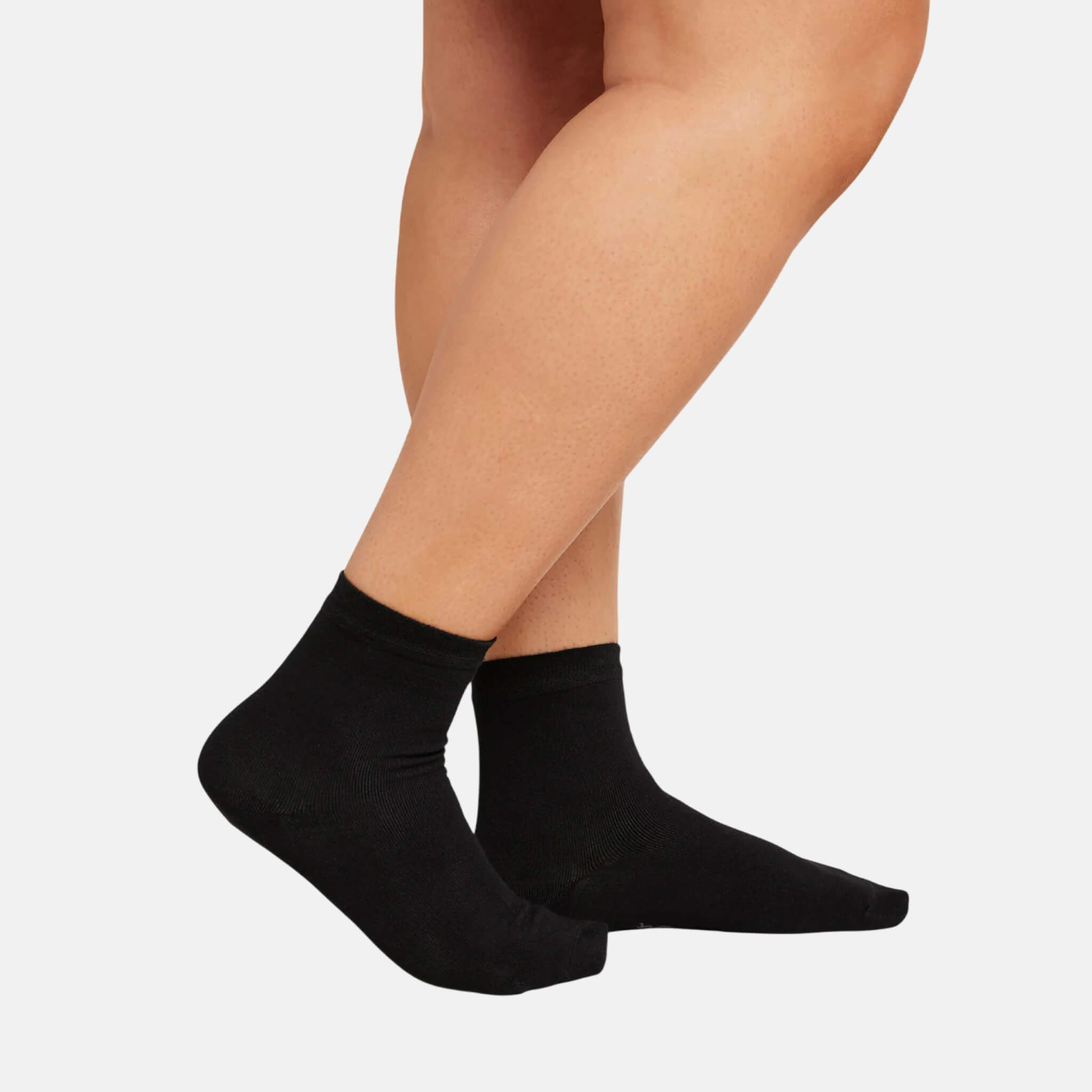 Boody Everyday Ankle Socks Black
