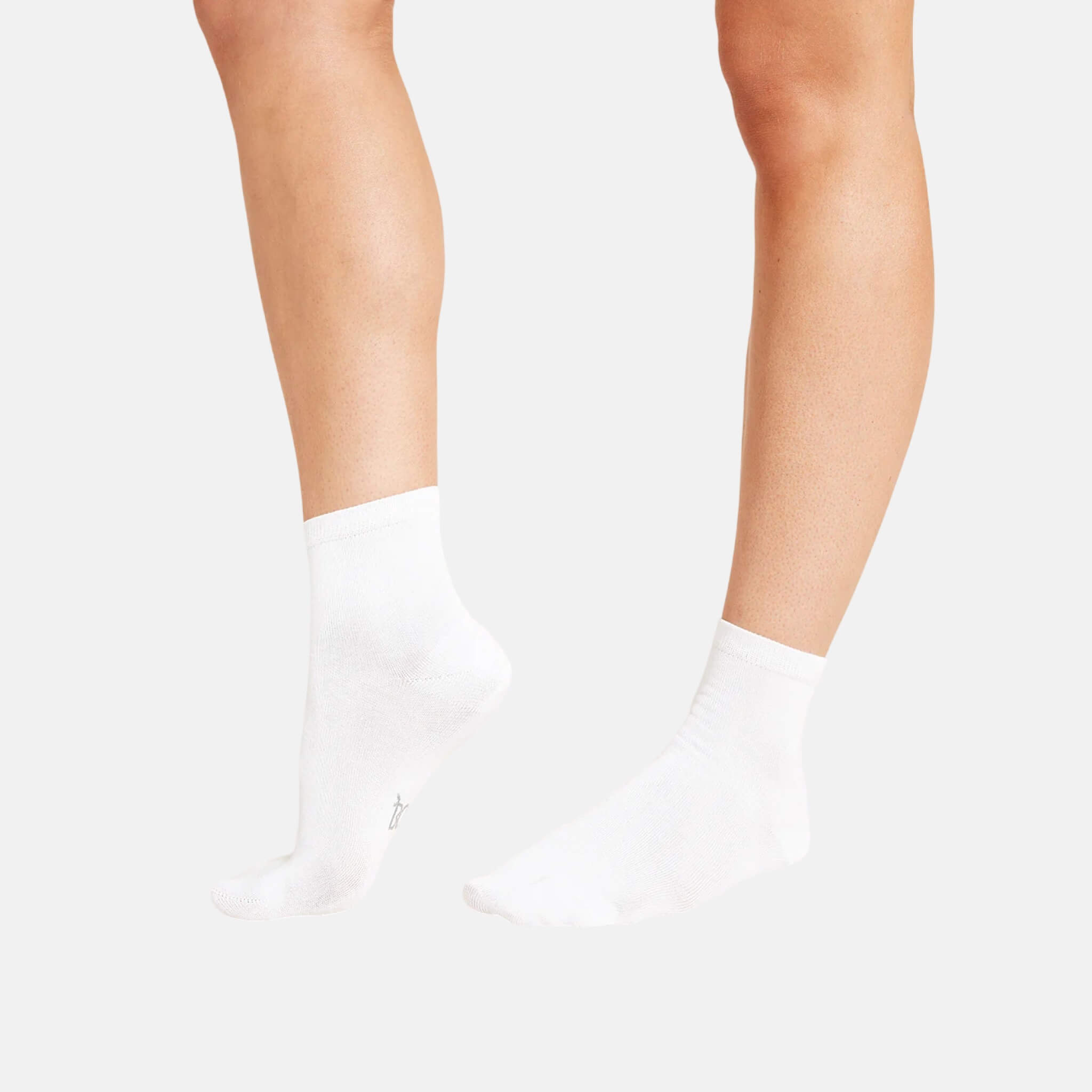 Boody Everyday Ankle Socks White