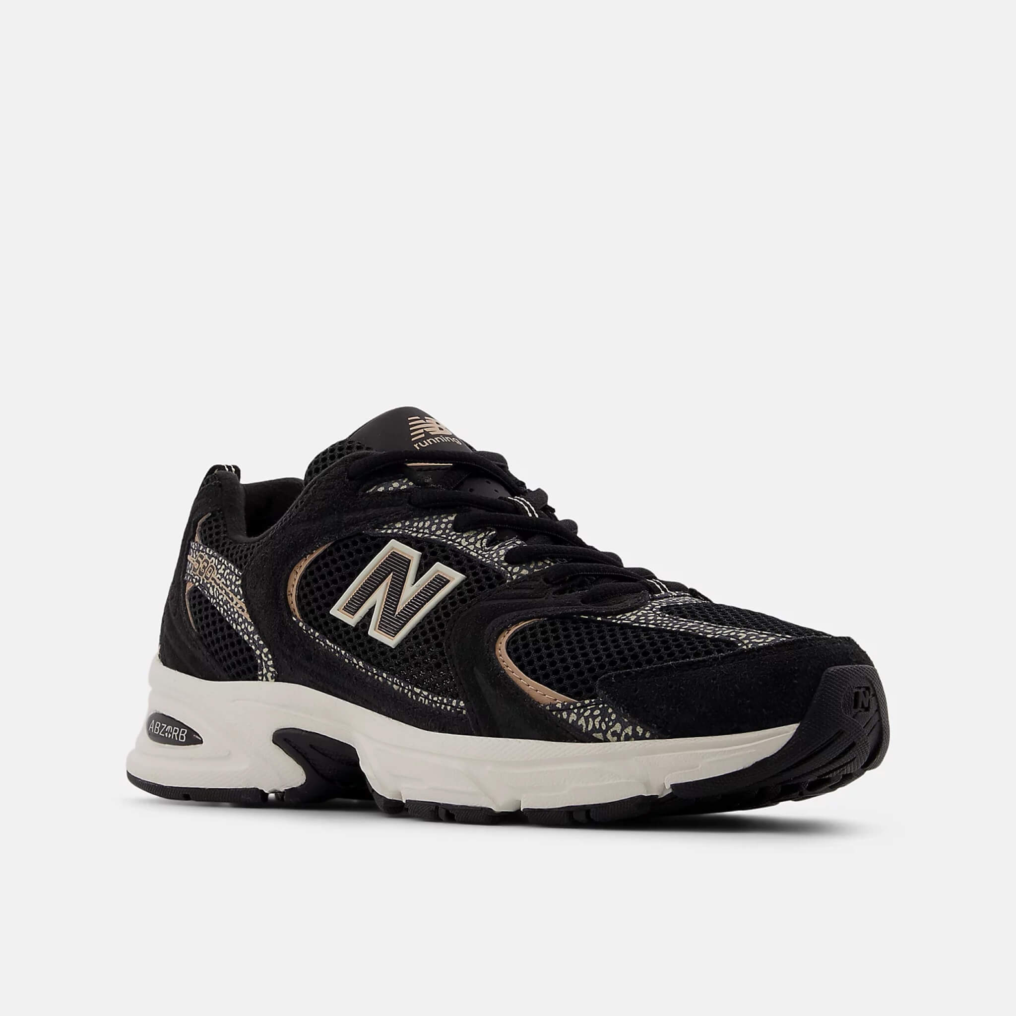 New Balance U530 Black/Silver Metallic