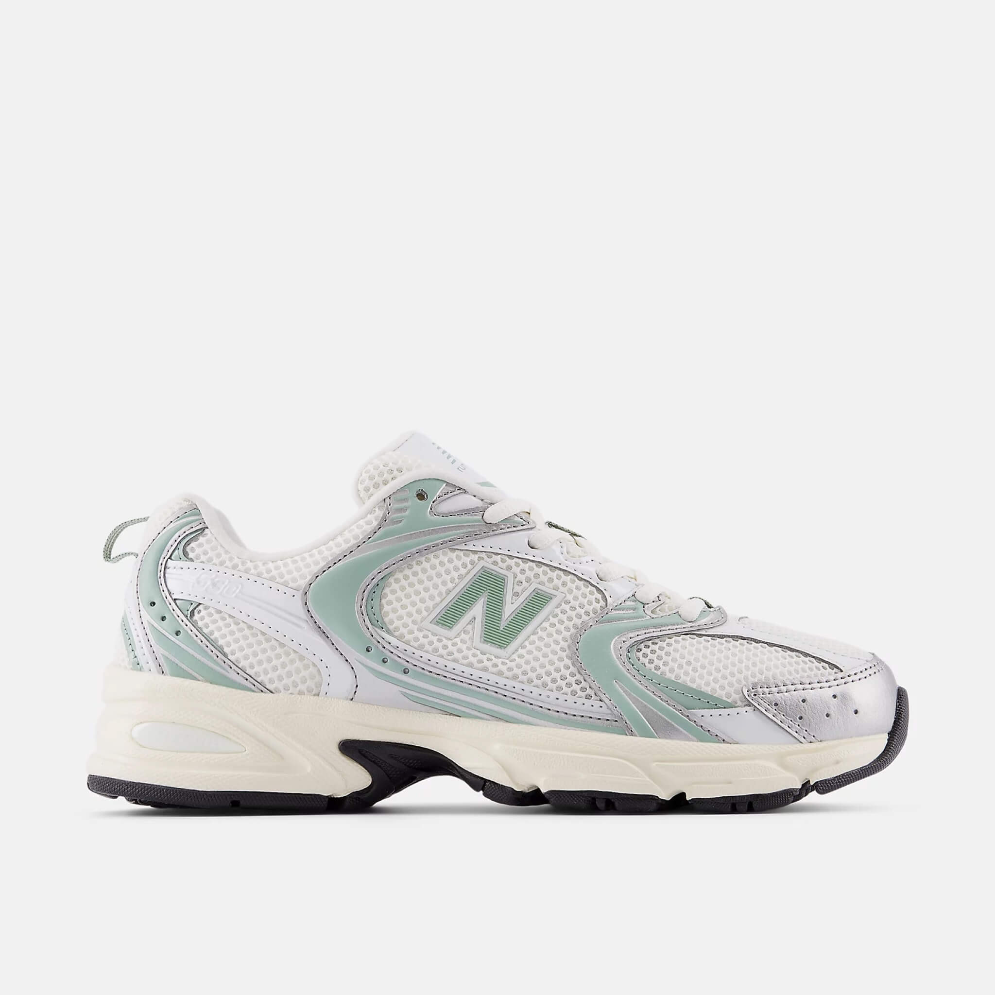 New Balance U530 Green/Silver Metallic