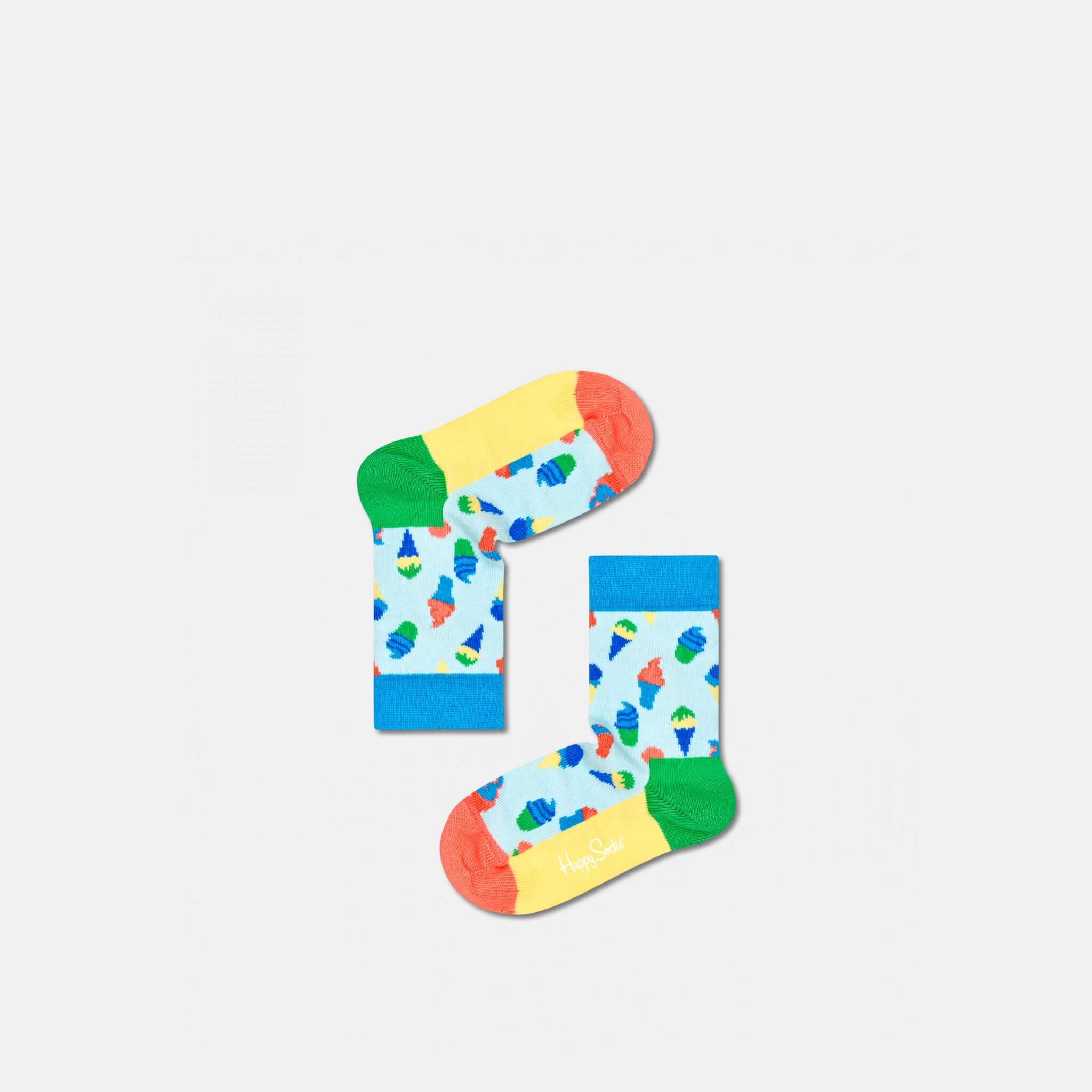 Happy Socks Kids Ice Cream Socks 2-Pack Gift Set