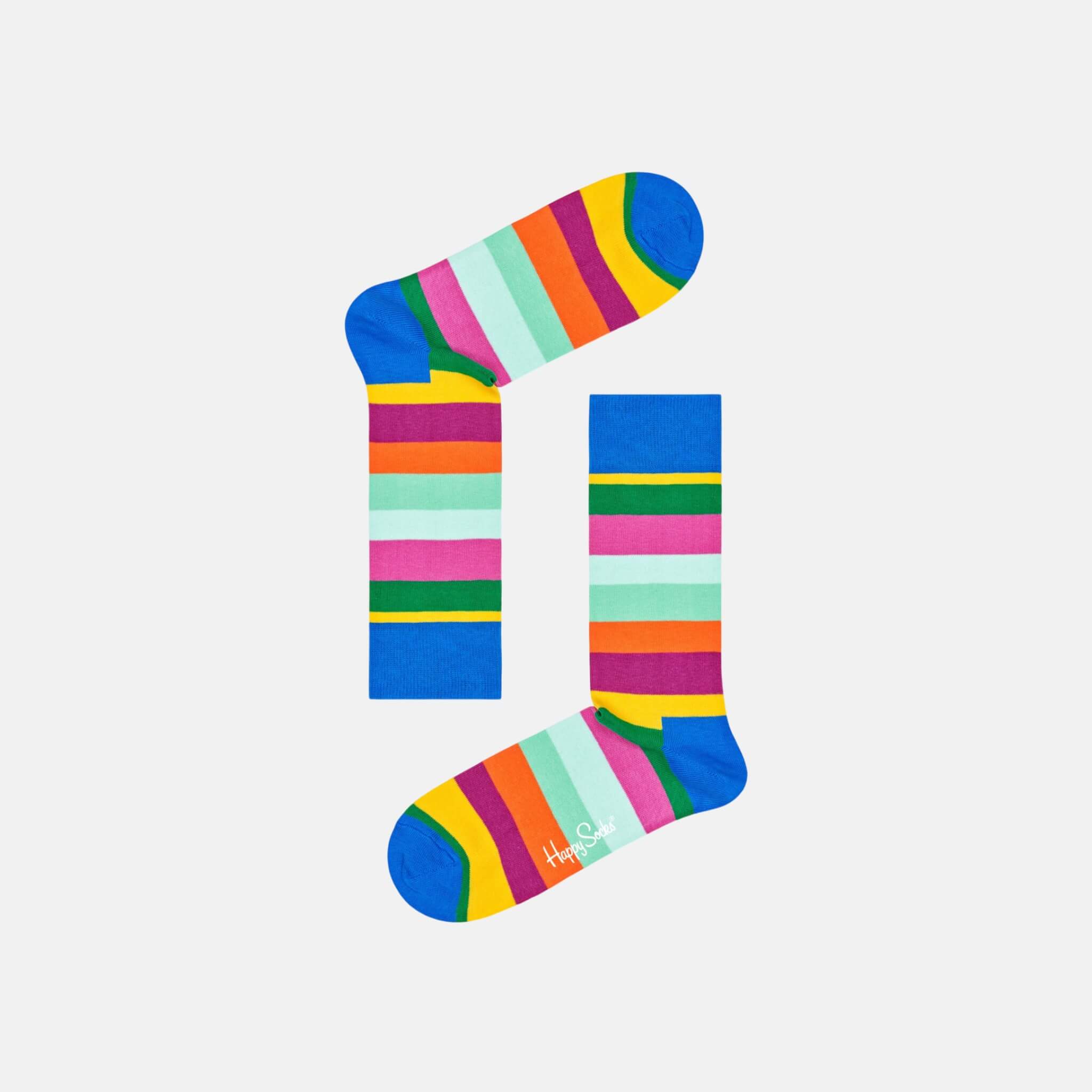 Happy Socks Christmas Cracker Candy Cane Socks 2-Pack Gift Set