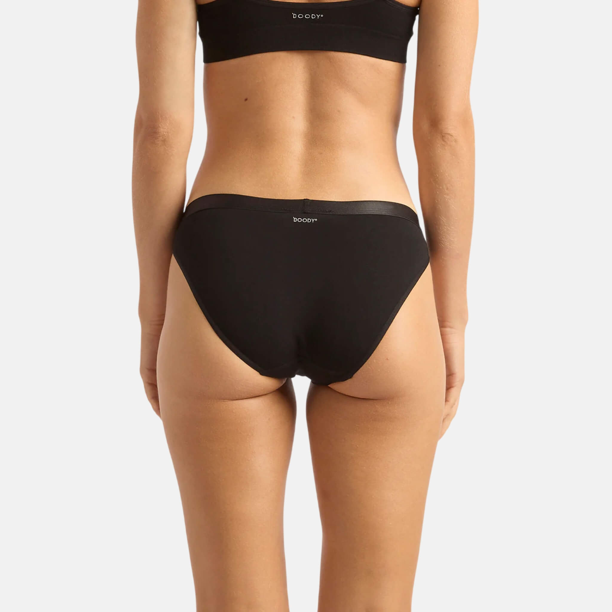 Boody Lyolyte Hipster Bikini Black
