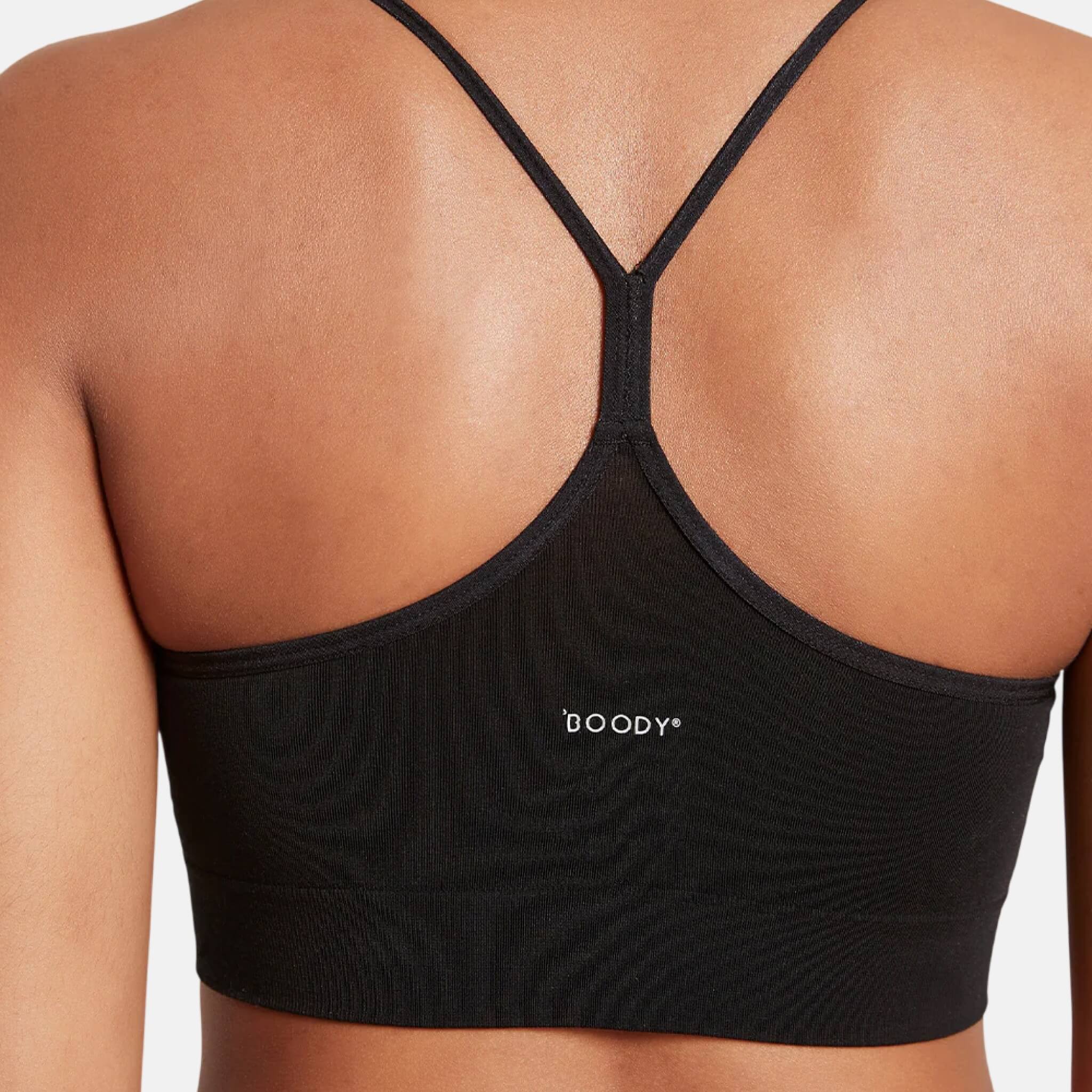 Boody Lyolyte Racerback Bra Black