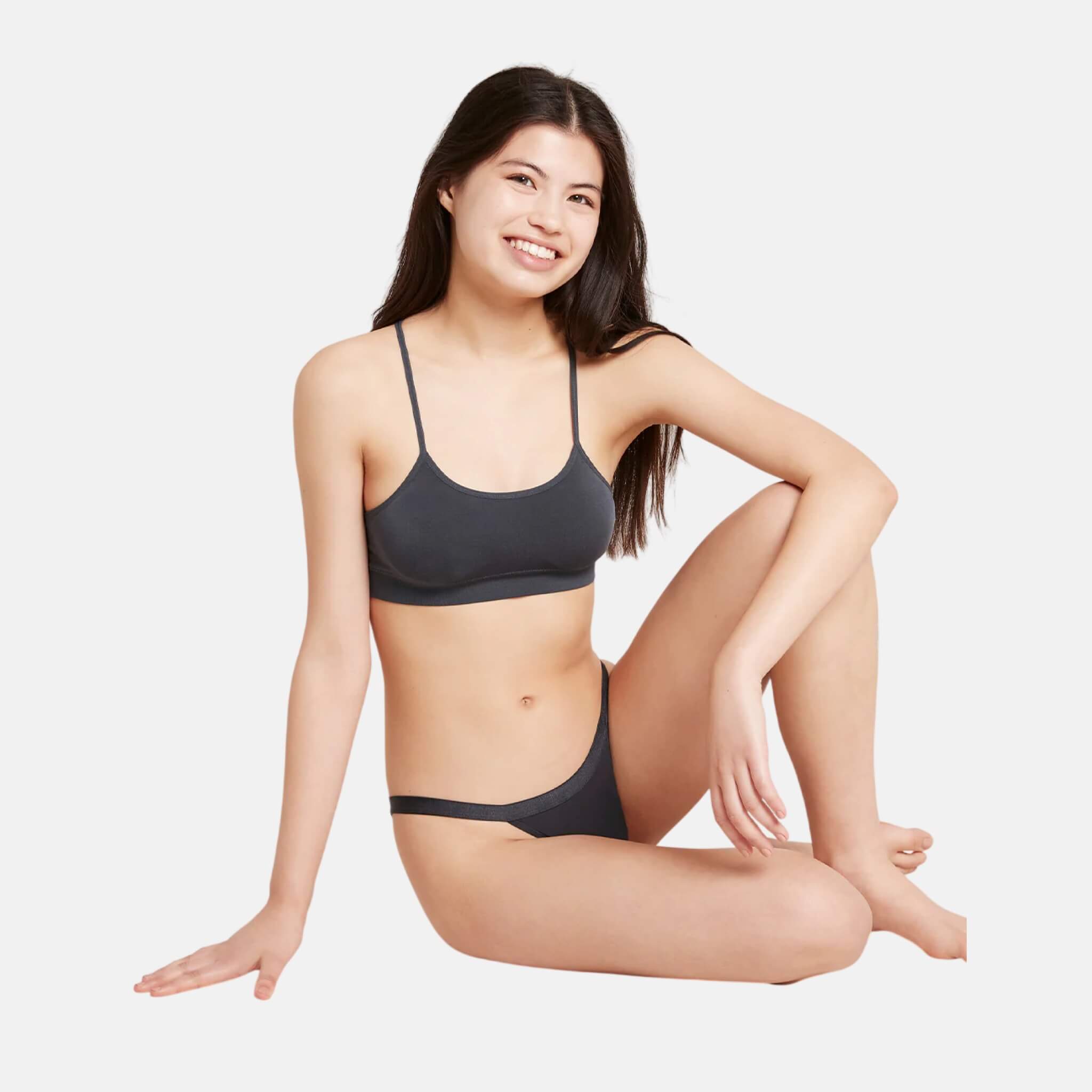 Boody Lyolyte Racerback Bra Storm